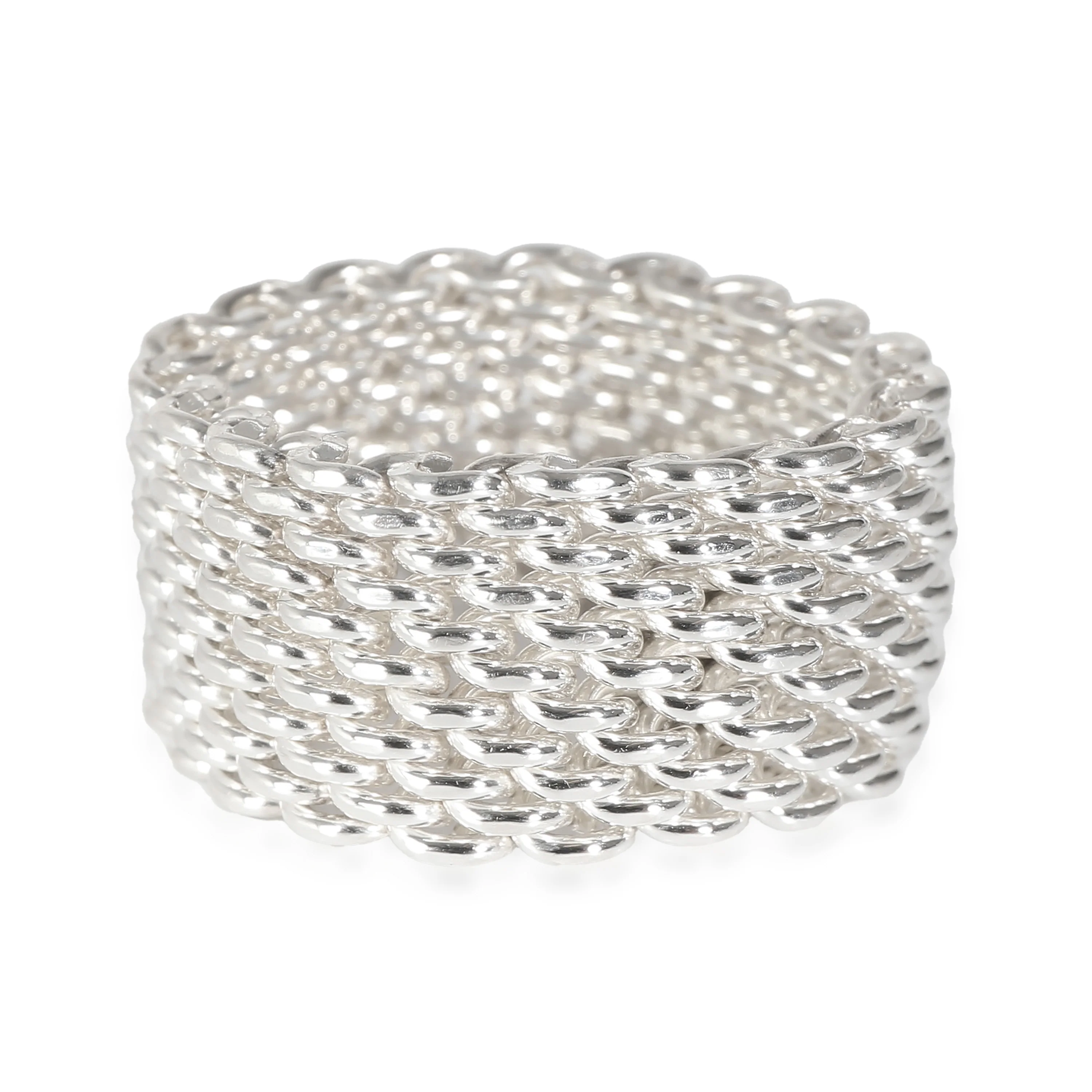 Somerset Mesh Ring in  Sterling Silver - Image 3