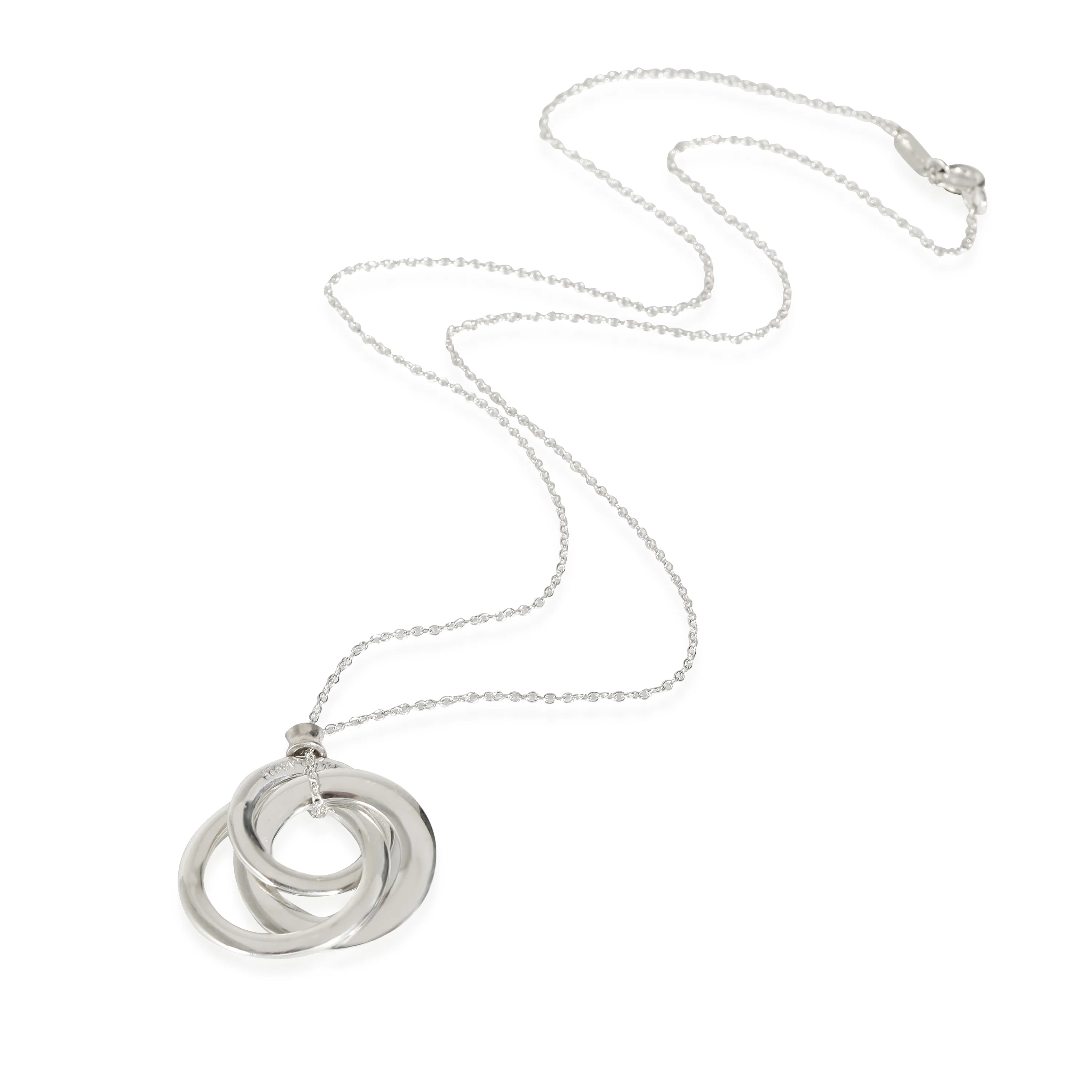 1837 Triple Circle Pendant in  Sterling Silver - Image 4