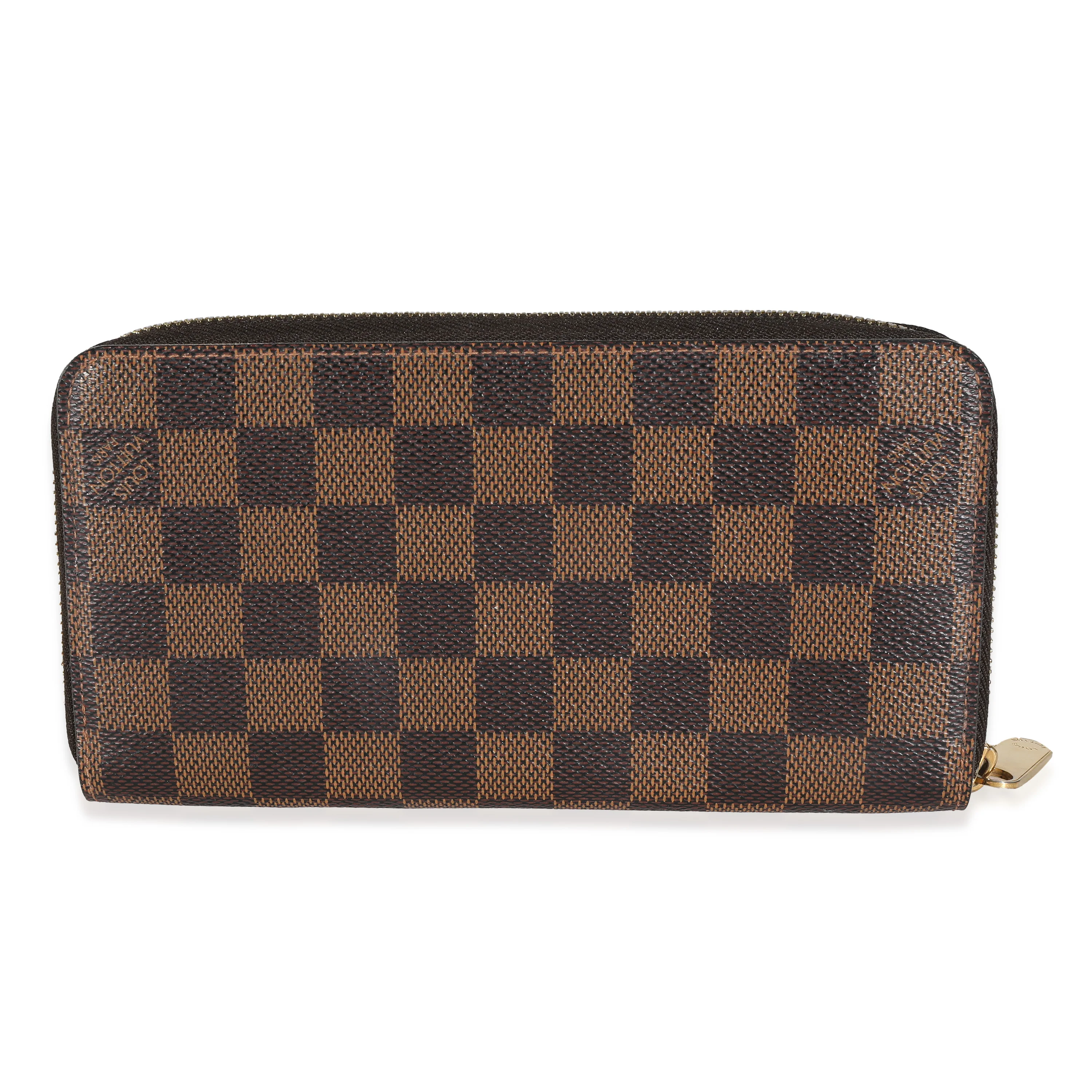 Louis Vuitton Damier Ebene Canvas Zippy Wallet - Image 4
