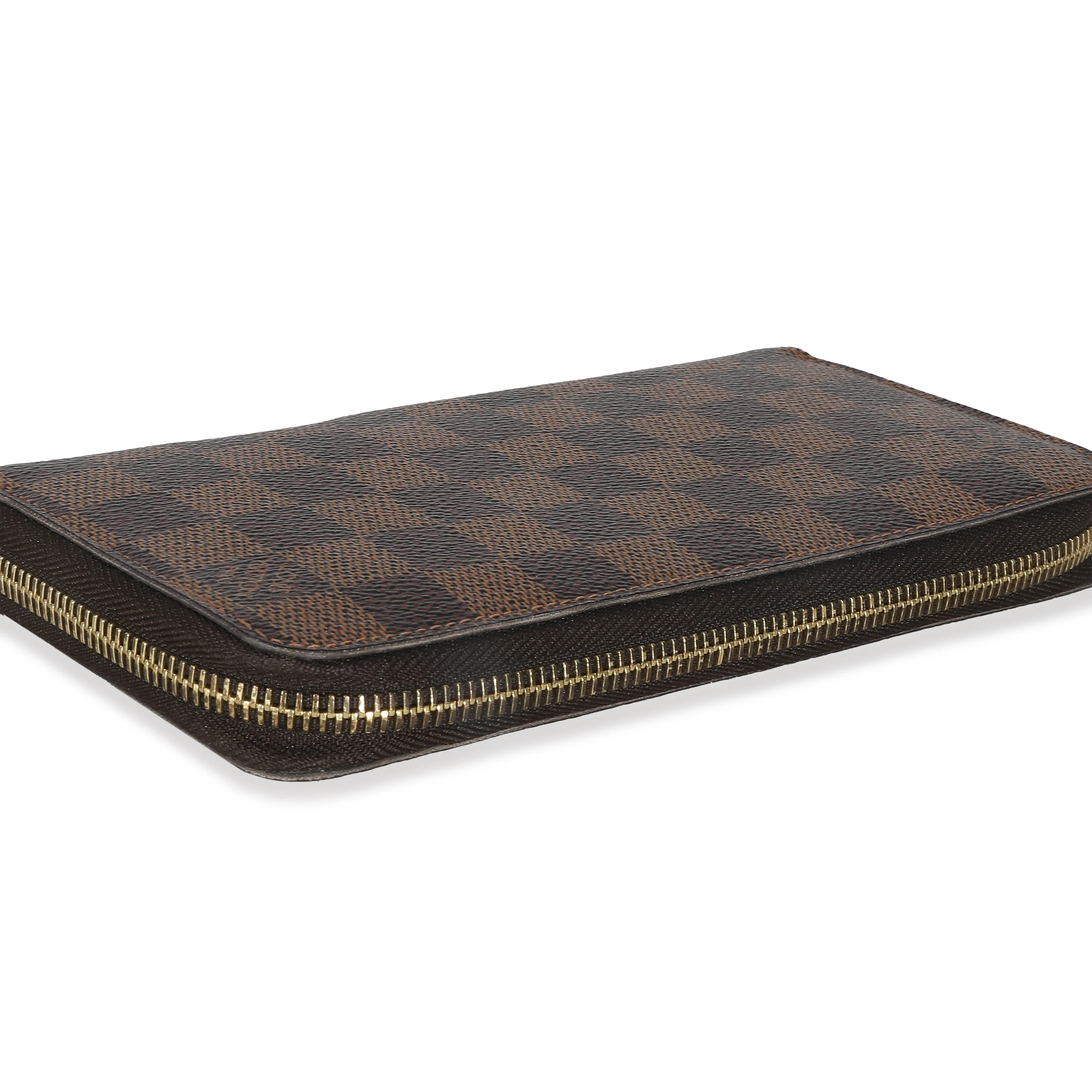 Louis Vuitton Damier Ebene Canvas Zippy Wallet - Image 7