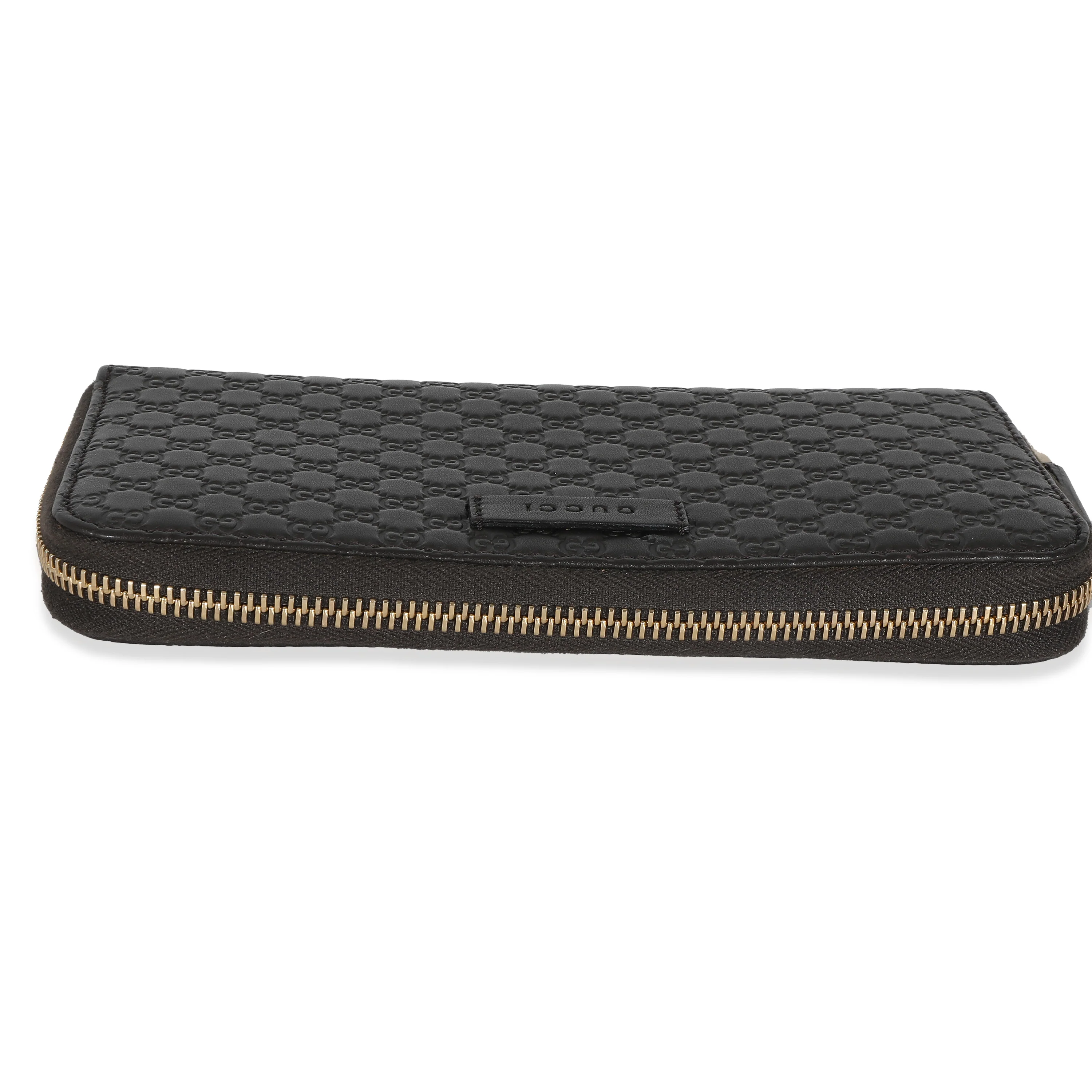 Gucci Brown Guccissima Long Continental Zip Around Wallet - Image 5