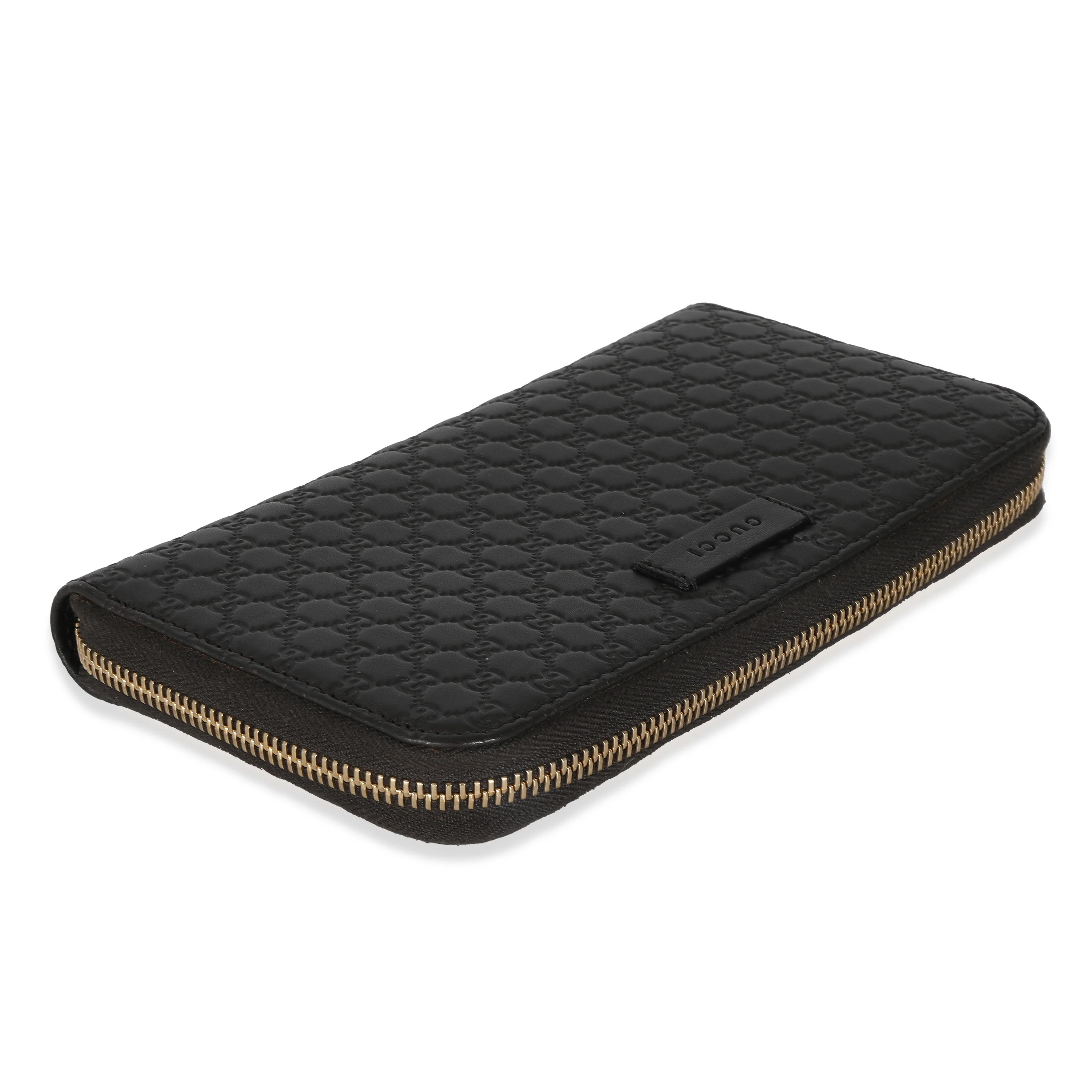 Gucci Brown Guccissima Long Continental Zip Around Wallet - Image 7