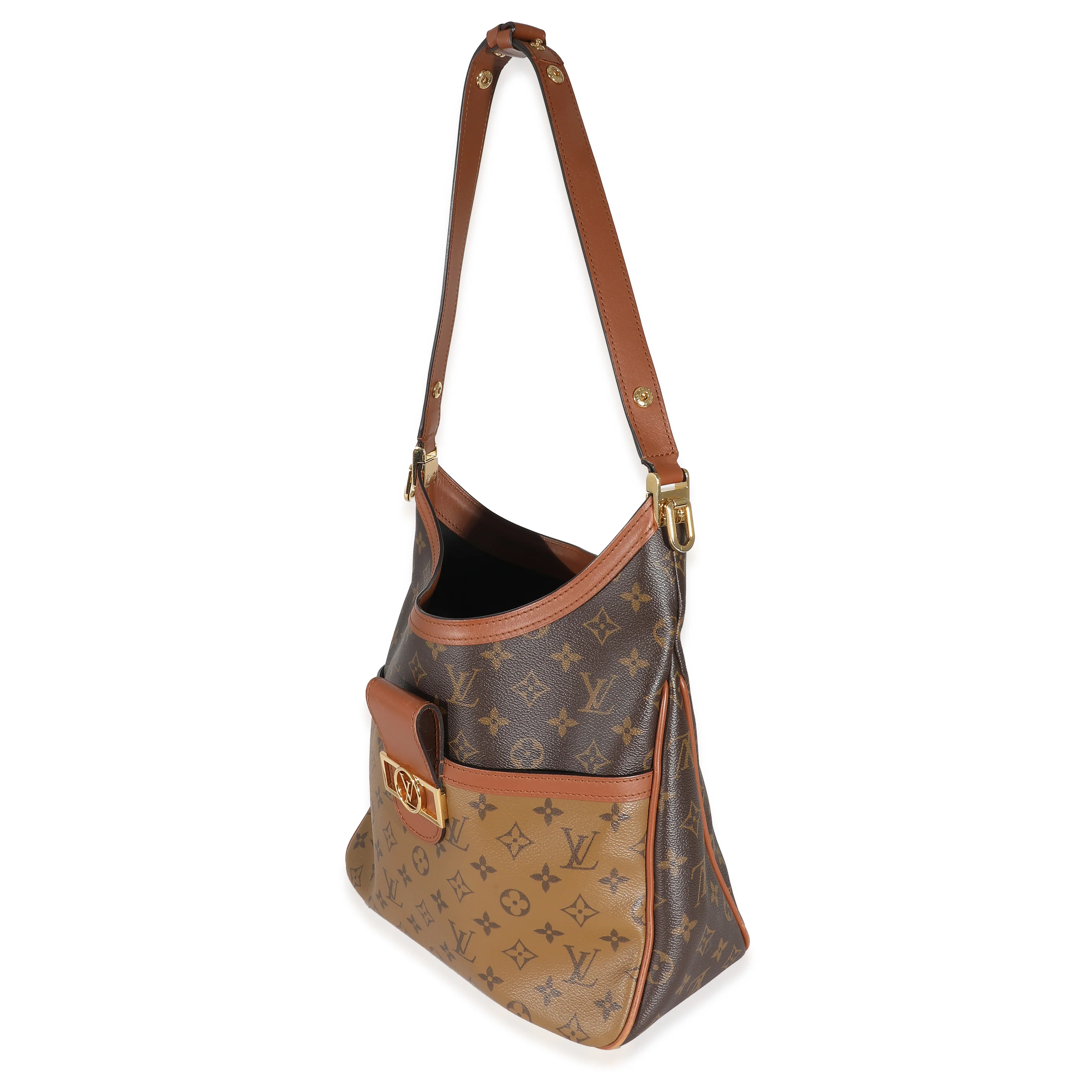 Reverse Monogram Canvas Dauphine Hobo - Image 2