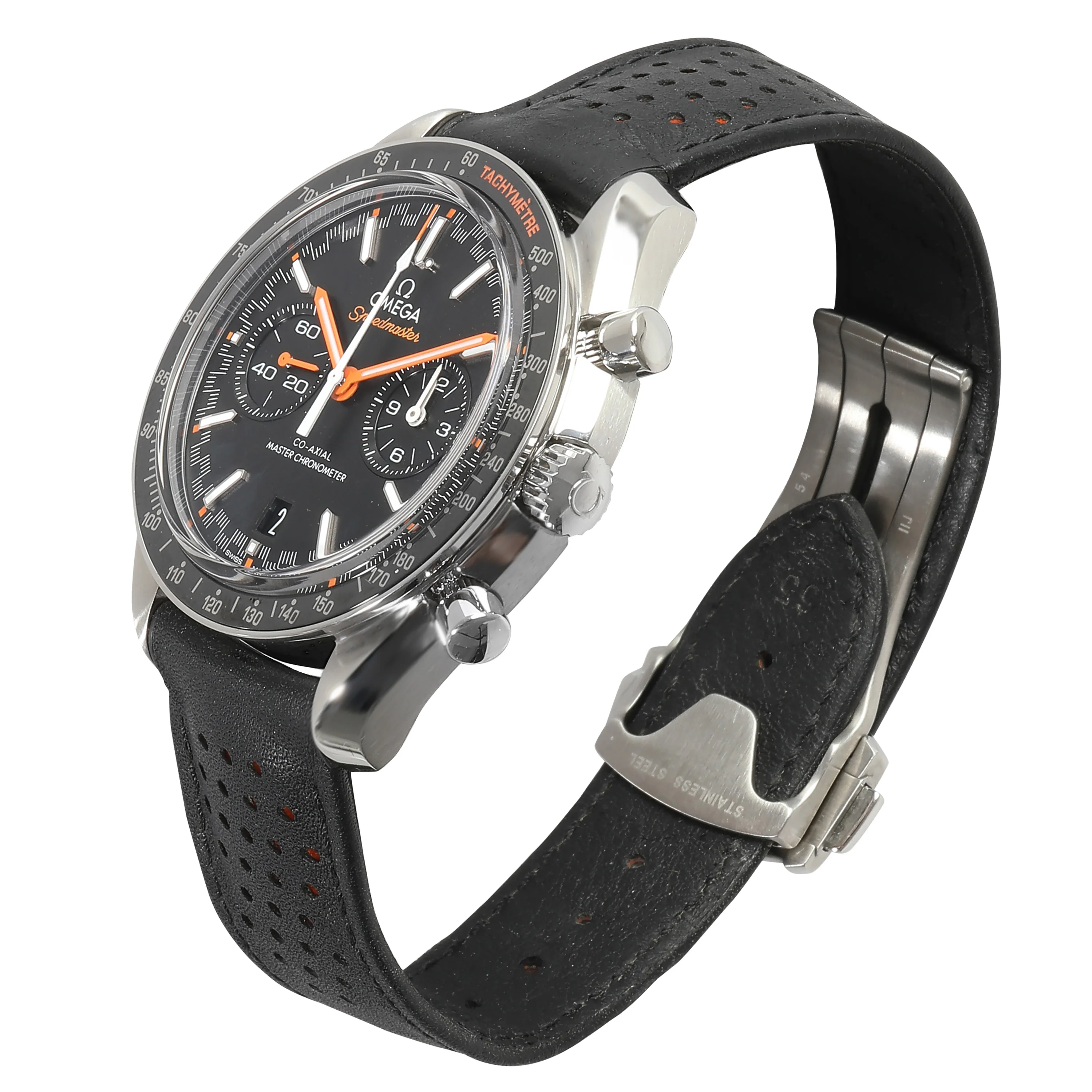Speedmaster Racing 329.32.44.51.01.001 Mens Watch in Stainless Steel - Image 3