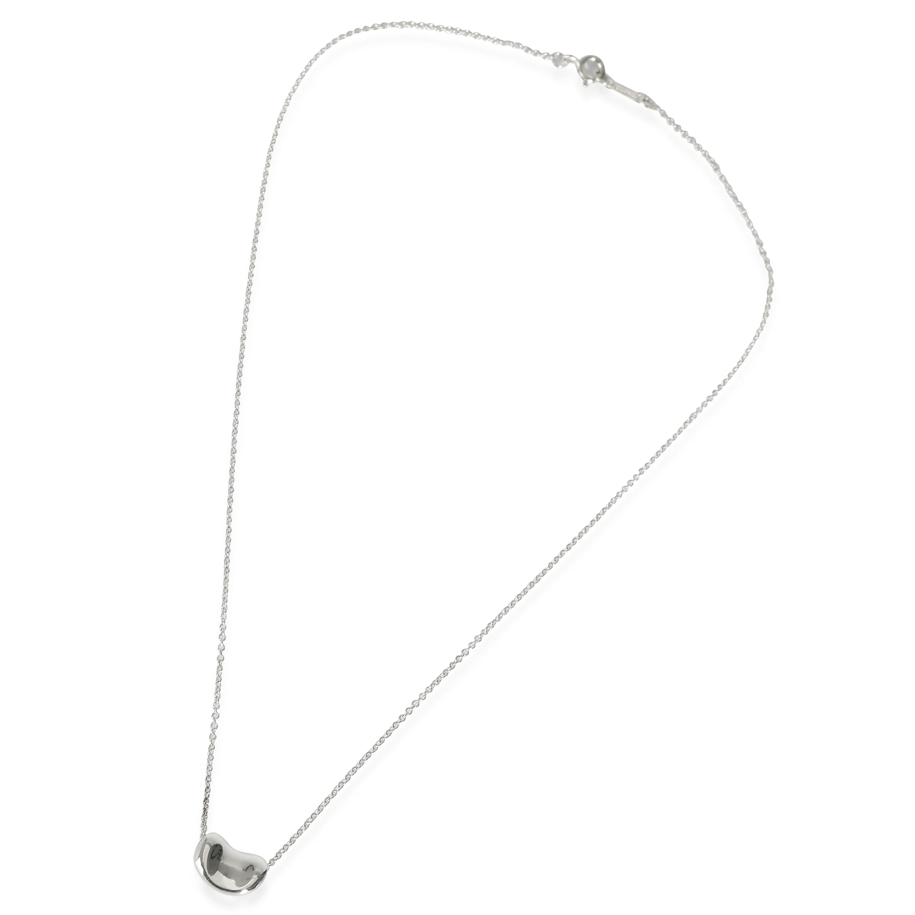 Elsa Peretti Bean Pendant in  Sterling Silver - Image 2