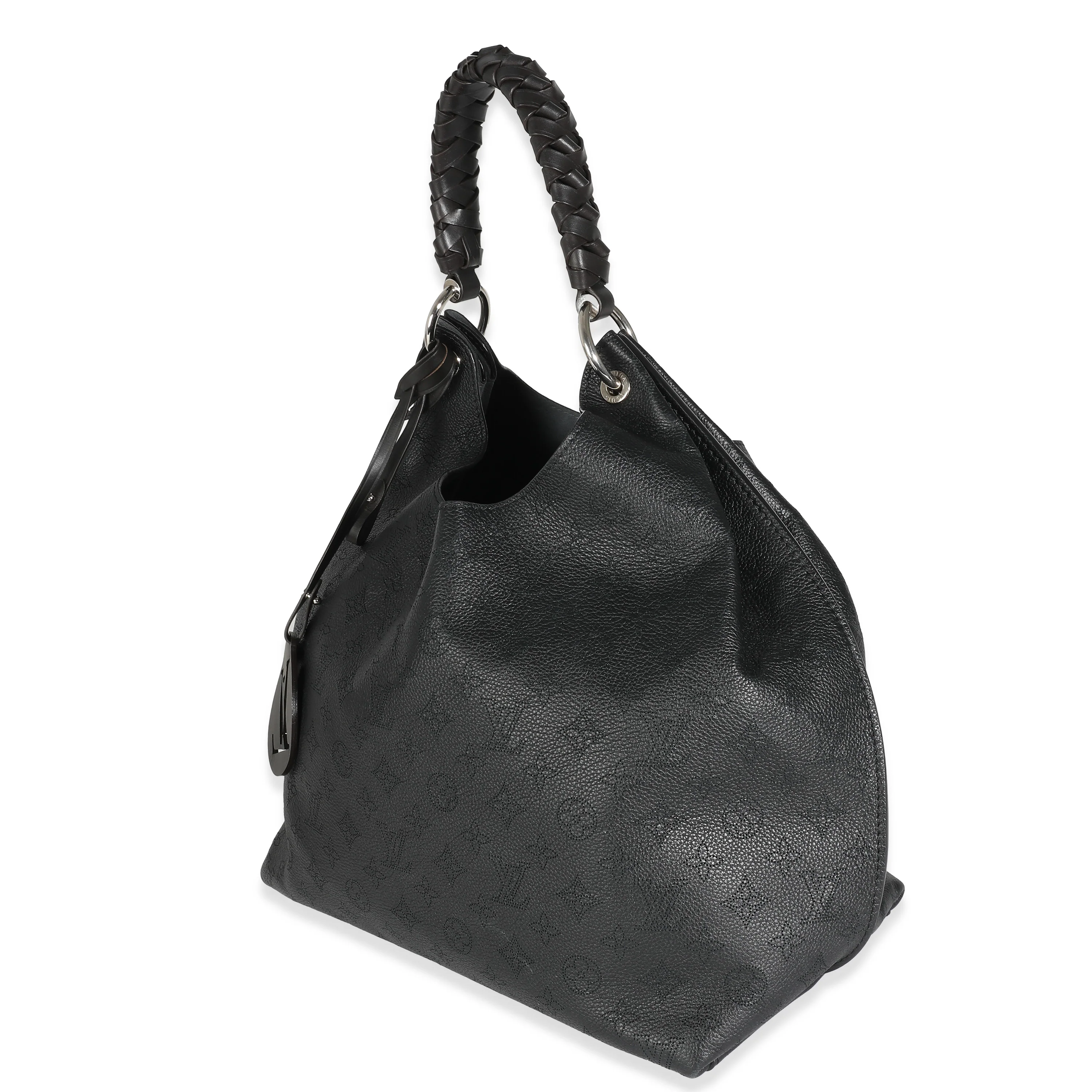 Black Monogram Mahina Carmel Hobo - Image 2