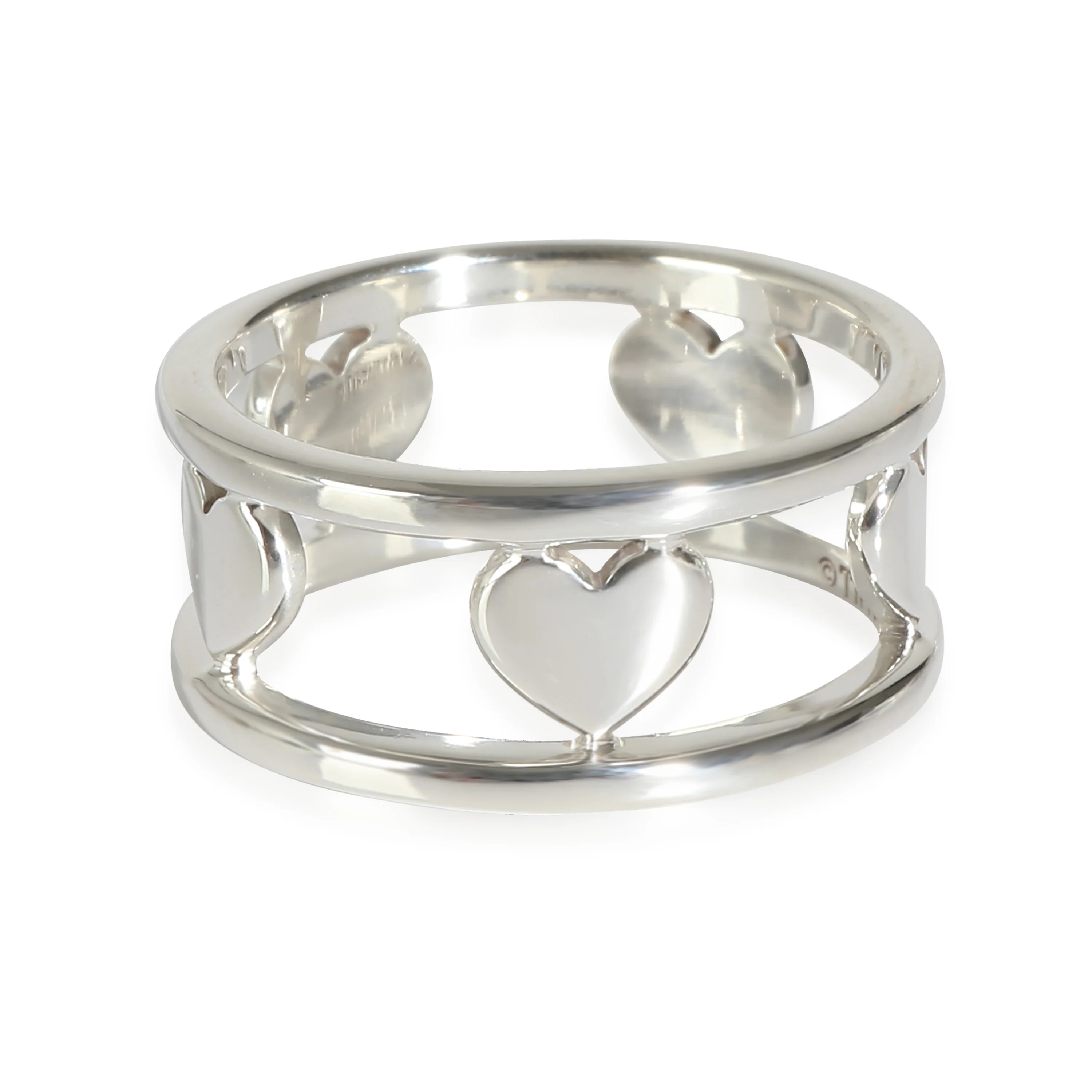 Cutout Heart Ring in  Sterling Silver - Image 3