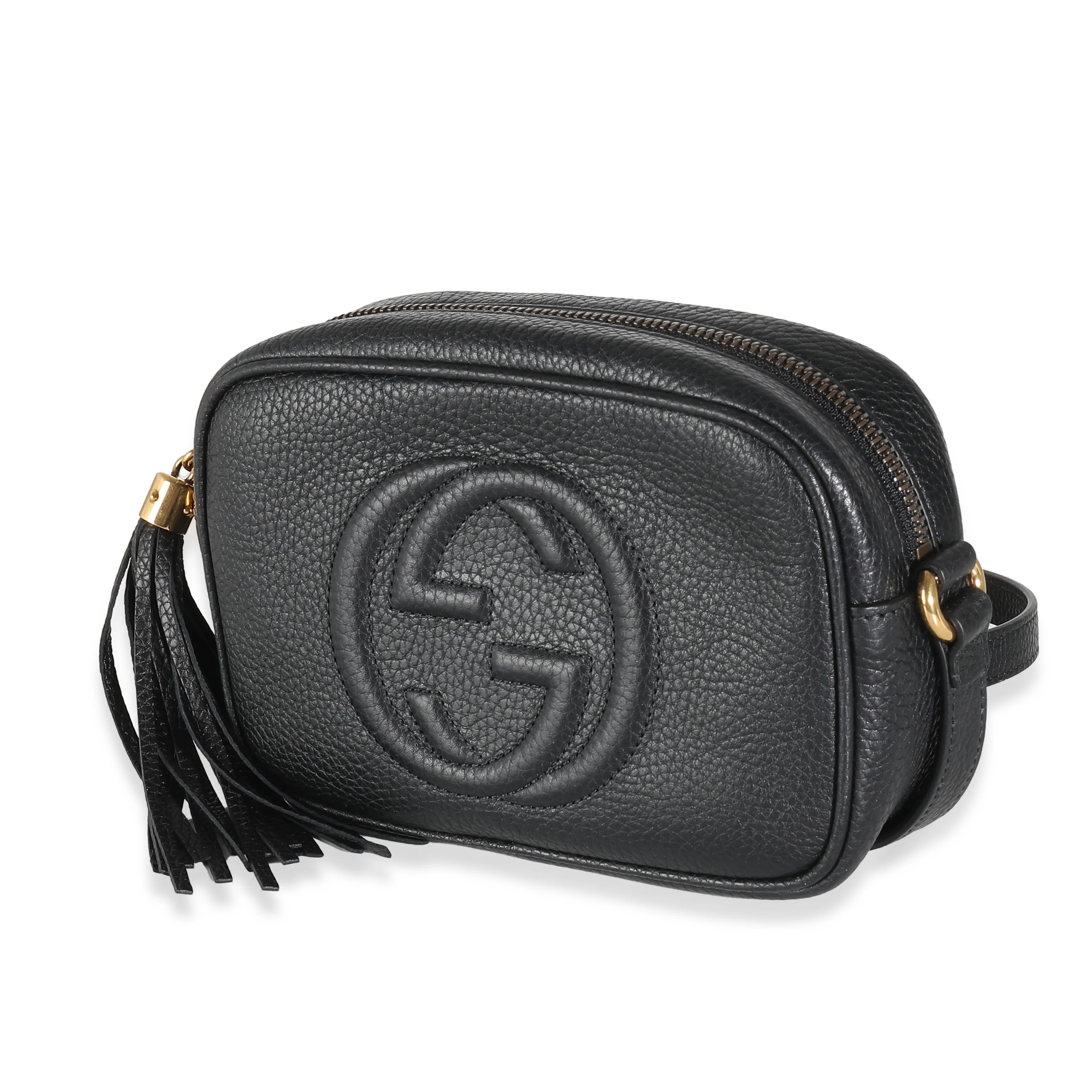 Black Pebbled Calfskin Small Soho Disco - Image 2