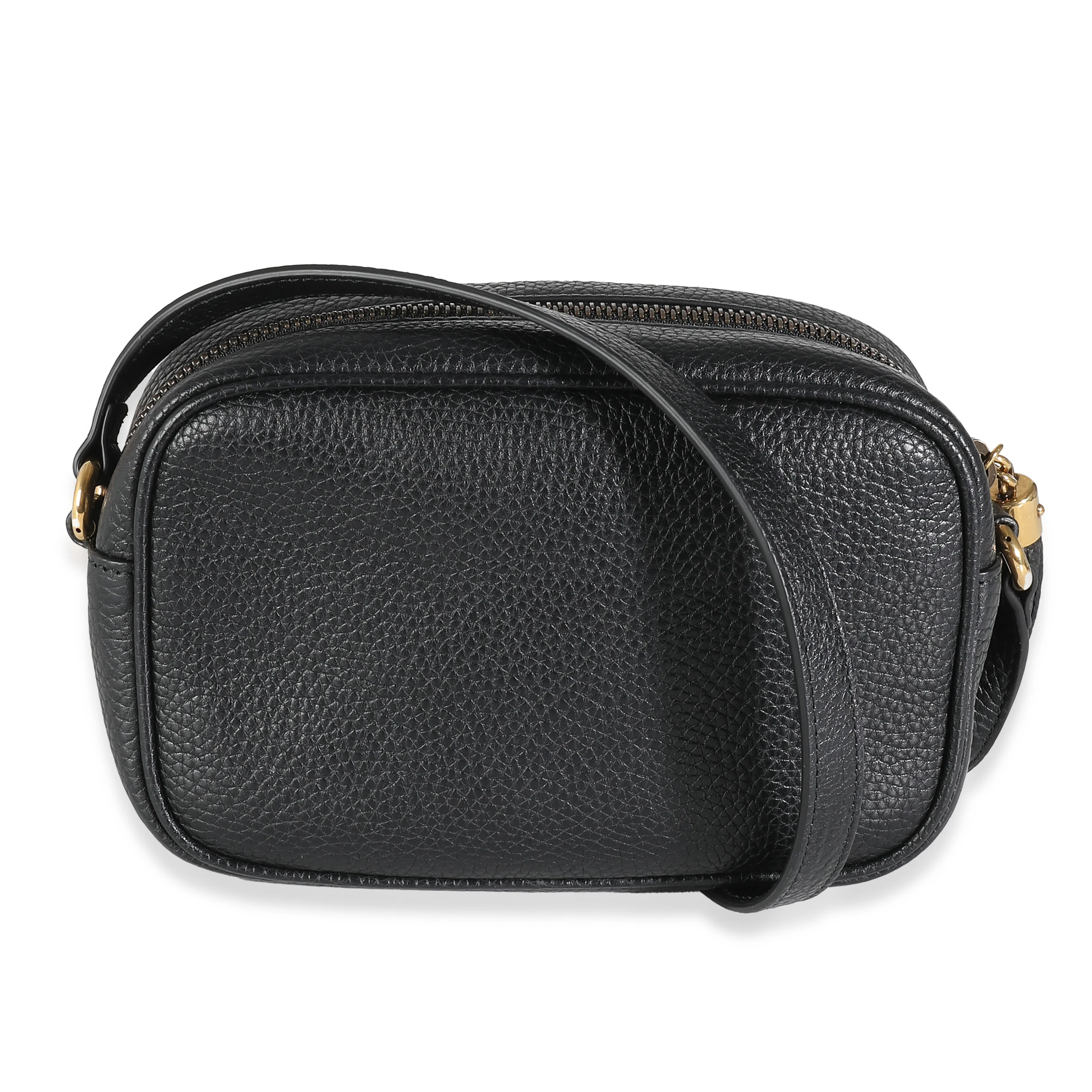 Black Pebbled Calfskin Small Soho Disco - Image 4