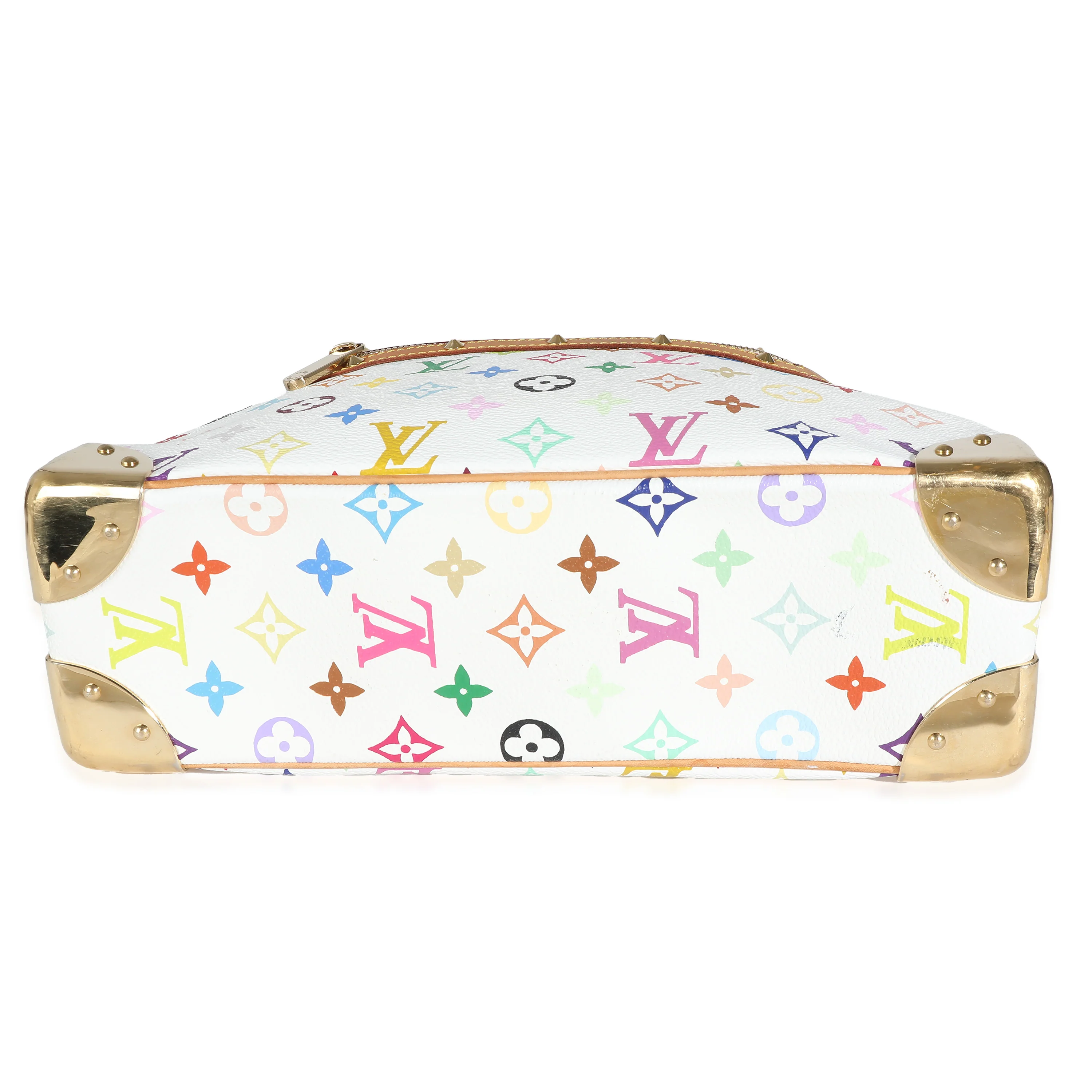 Louis Vuitton White Monogram Multicolore Canvas Boulogne - Image 6