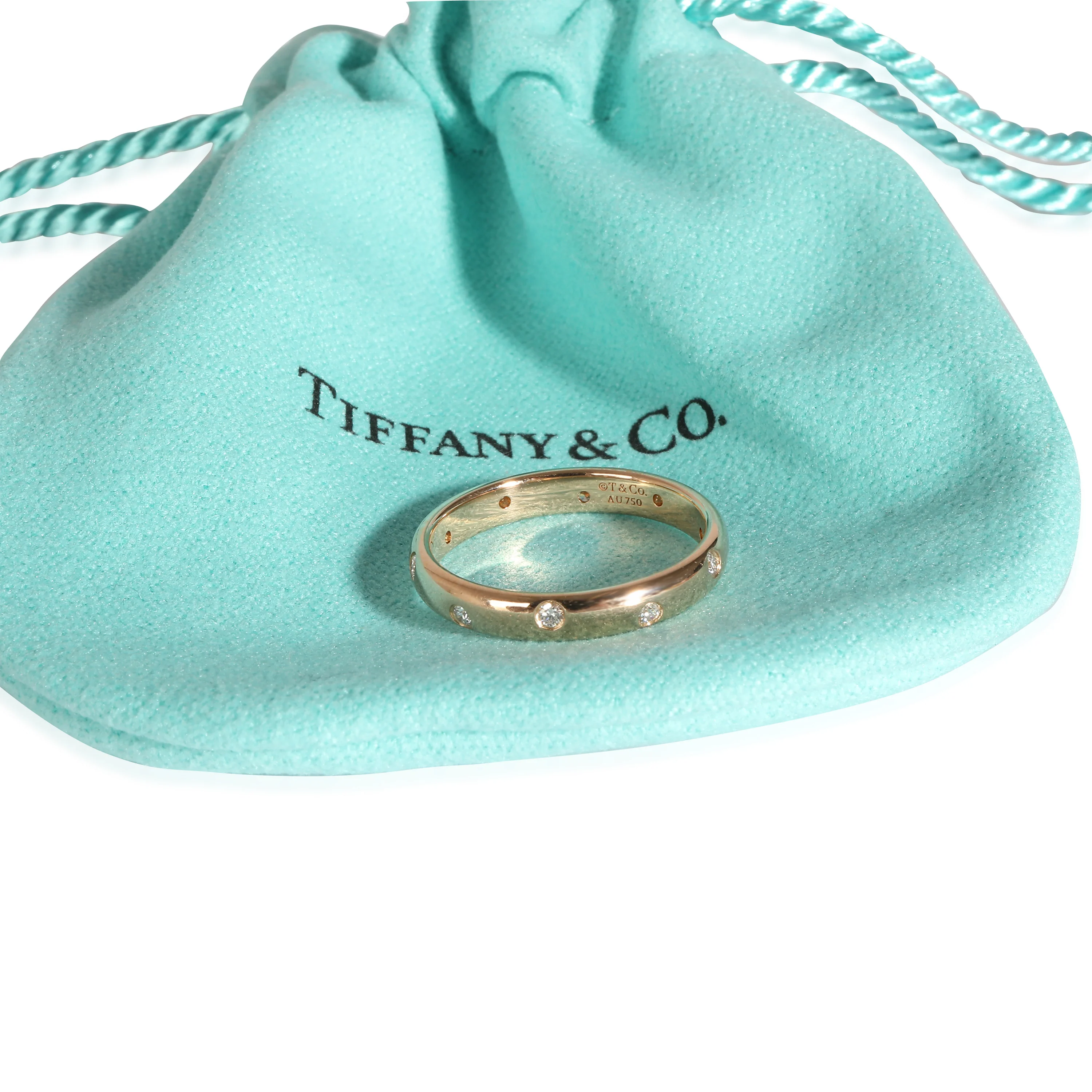 Tiffany & Co. Etoile Band in 18k Rose Gold 0.1 CTW - Image 5