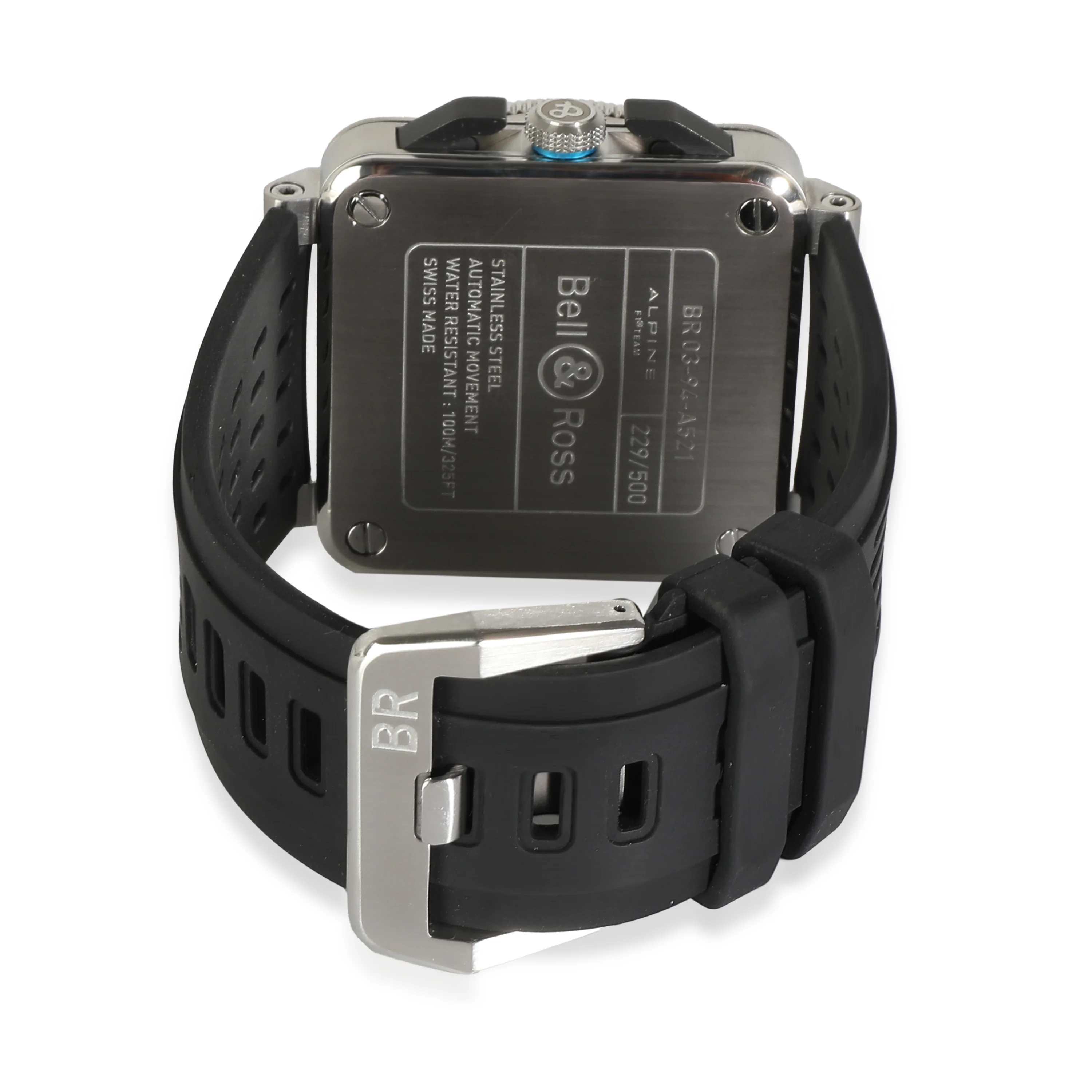 Alpine F1 BR 03-94-A521 Mens Watch in  Stainless Steel - Image 4