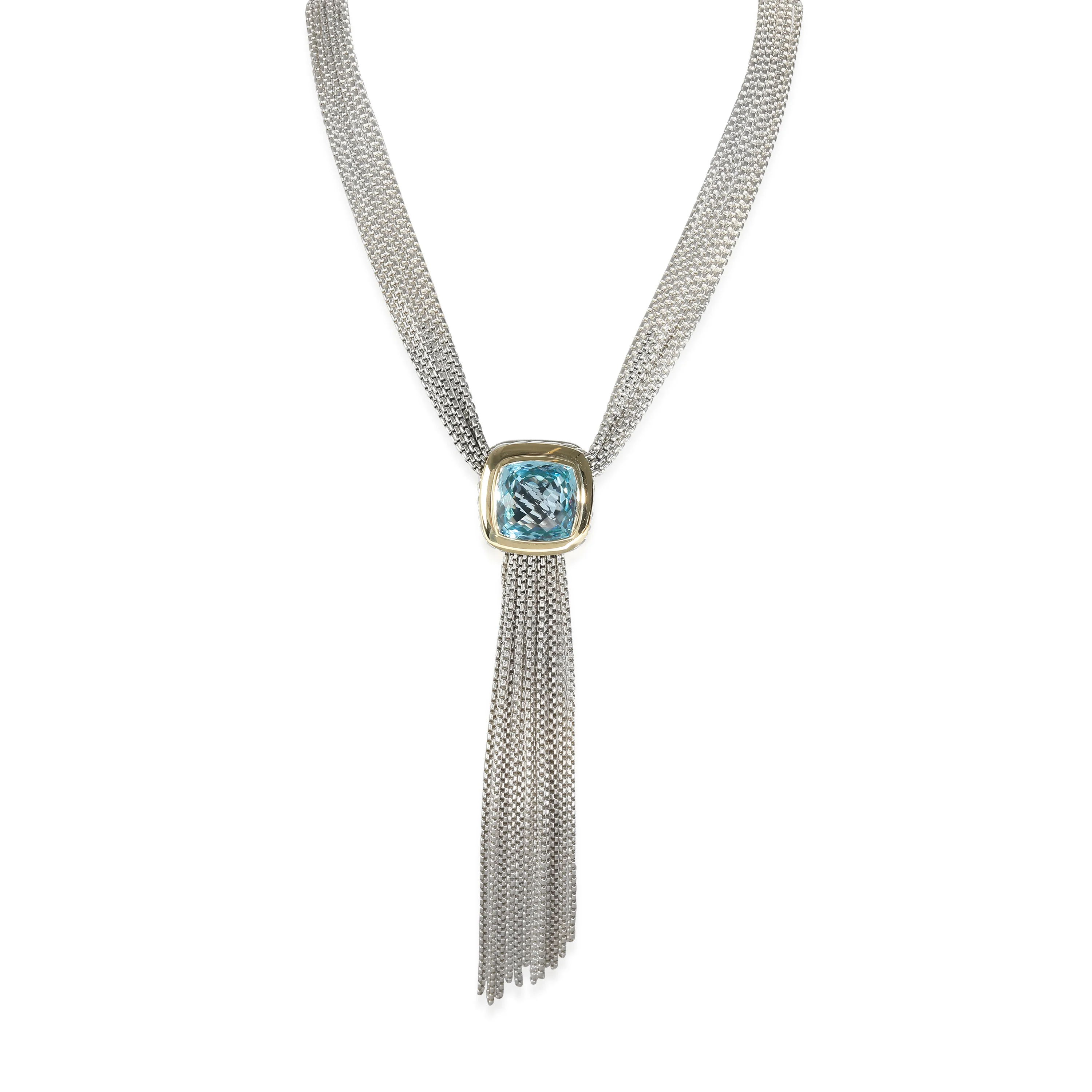 Albion Topaz Multi-Strand Necklace, 18k Yellow Gold/Sterling Silver