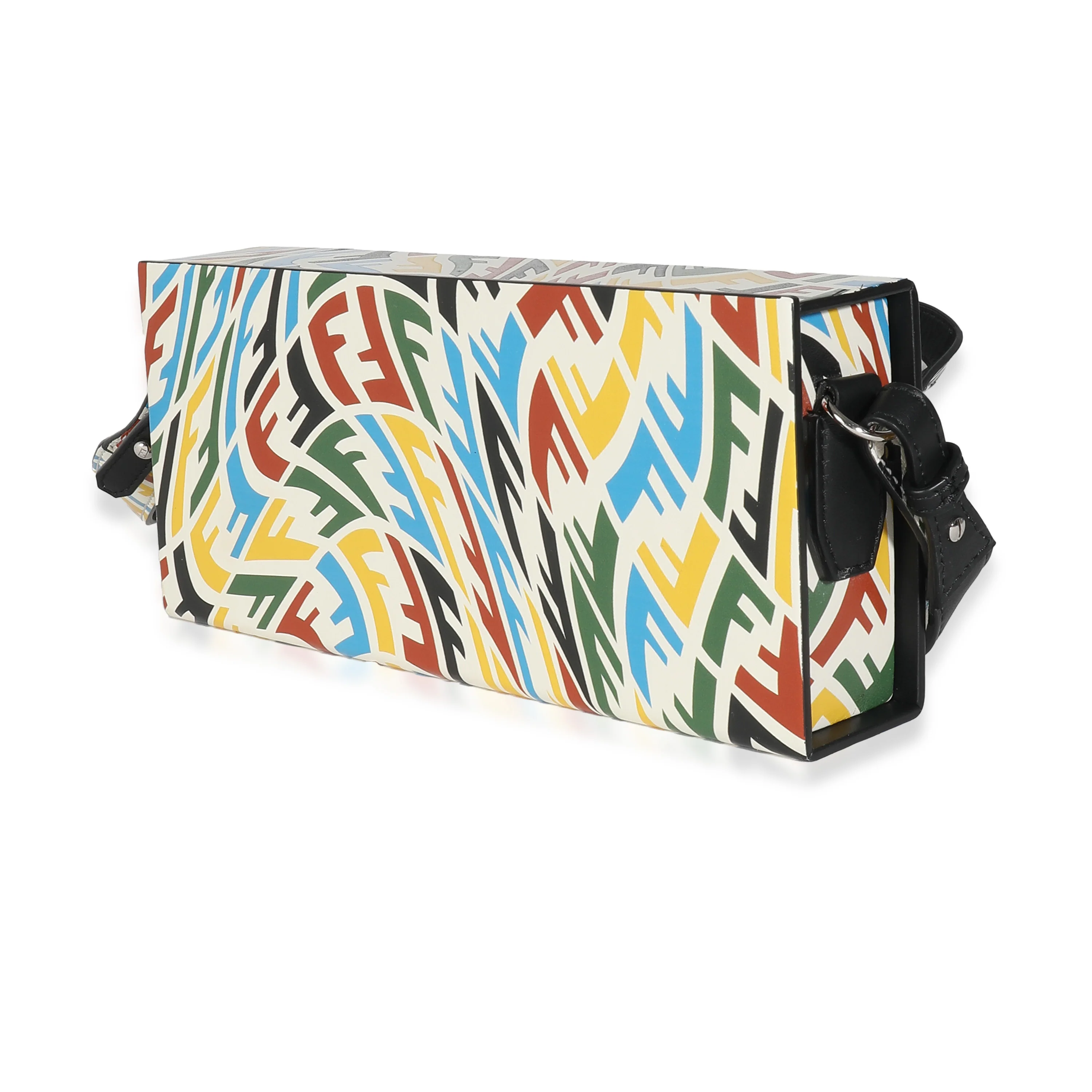 x Sarah Coleman Multicolor Vitello Vertigo Zucca Horizontal Box Bag - Image 3