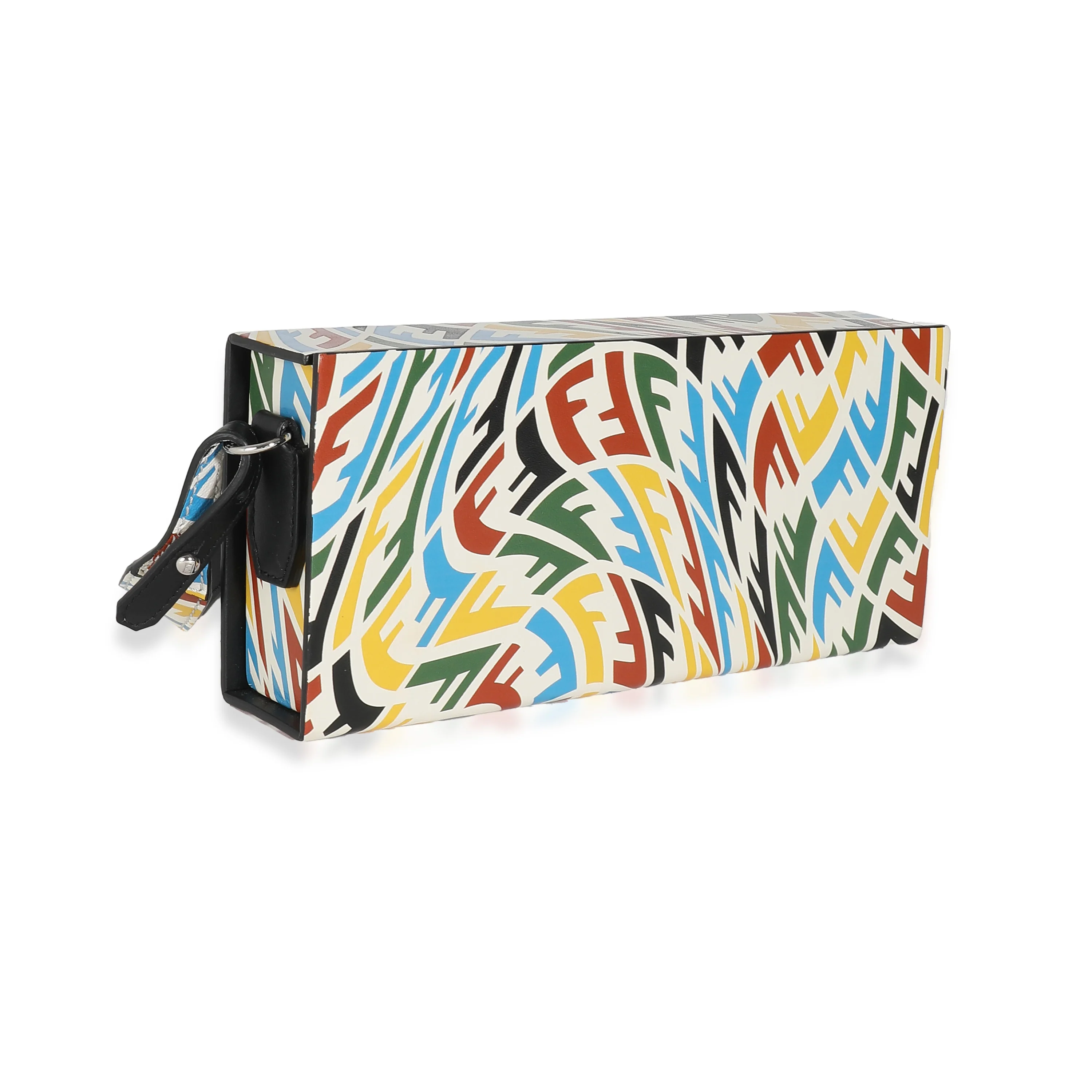 x Sarah Coleman Multicolor Vitello Vertigo Zucca Horizontal Box Bag - Image 5