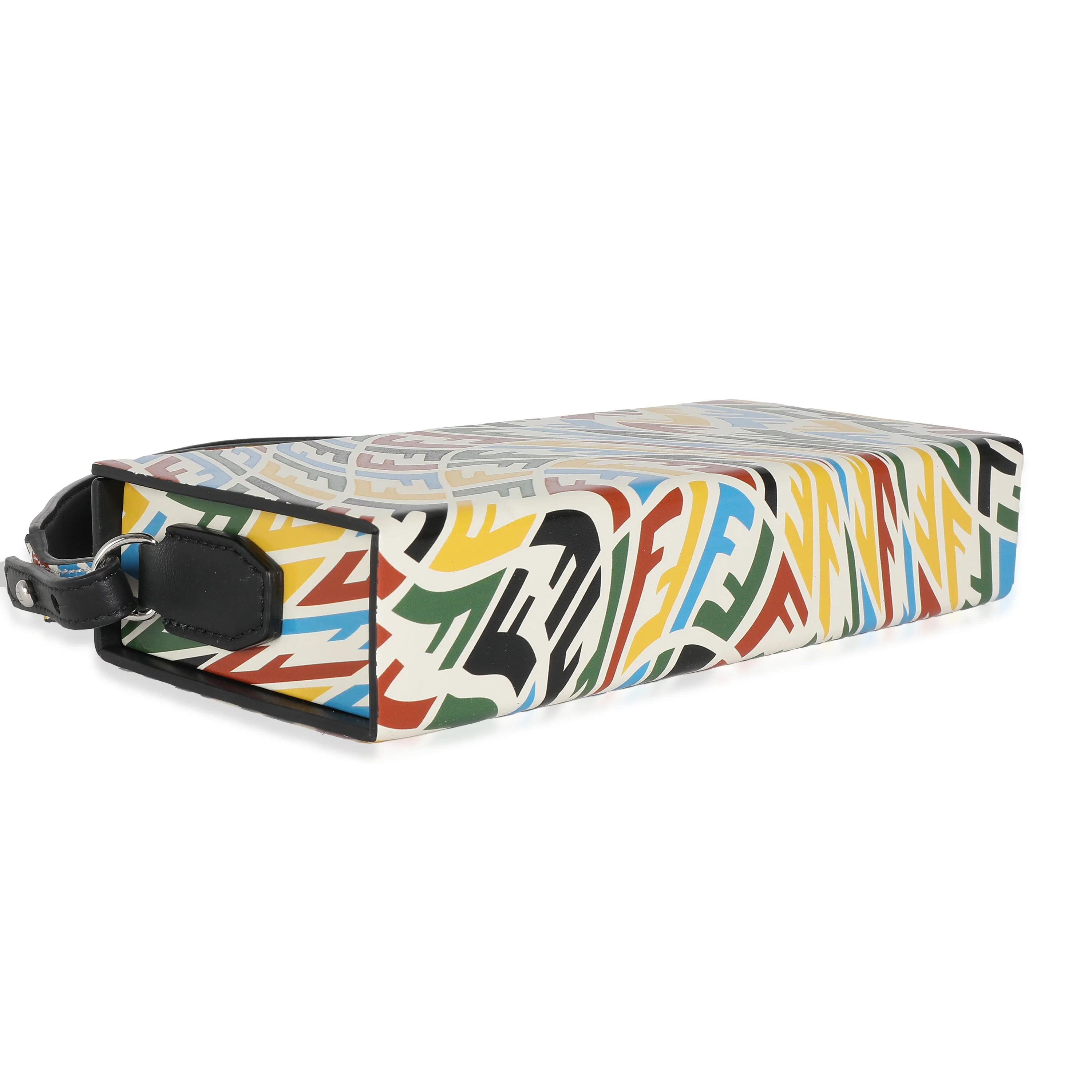 x Sarah Coleman Multicolor Vitello Vertigo Zucca Horizontal Box Bag - Image 8