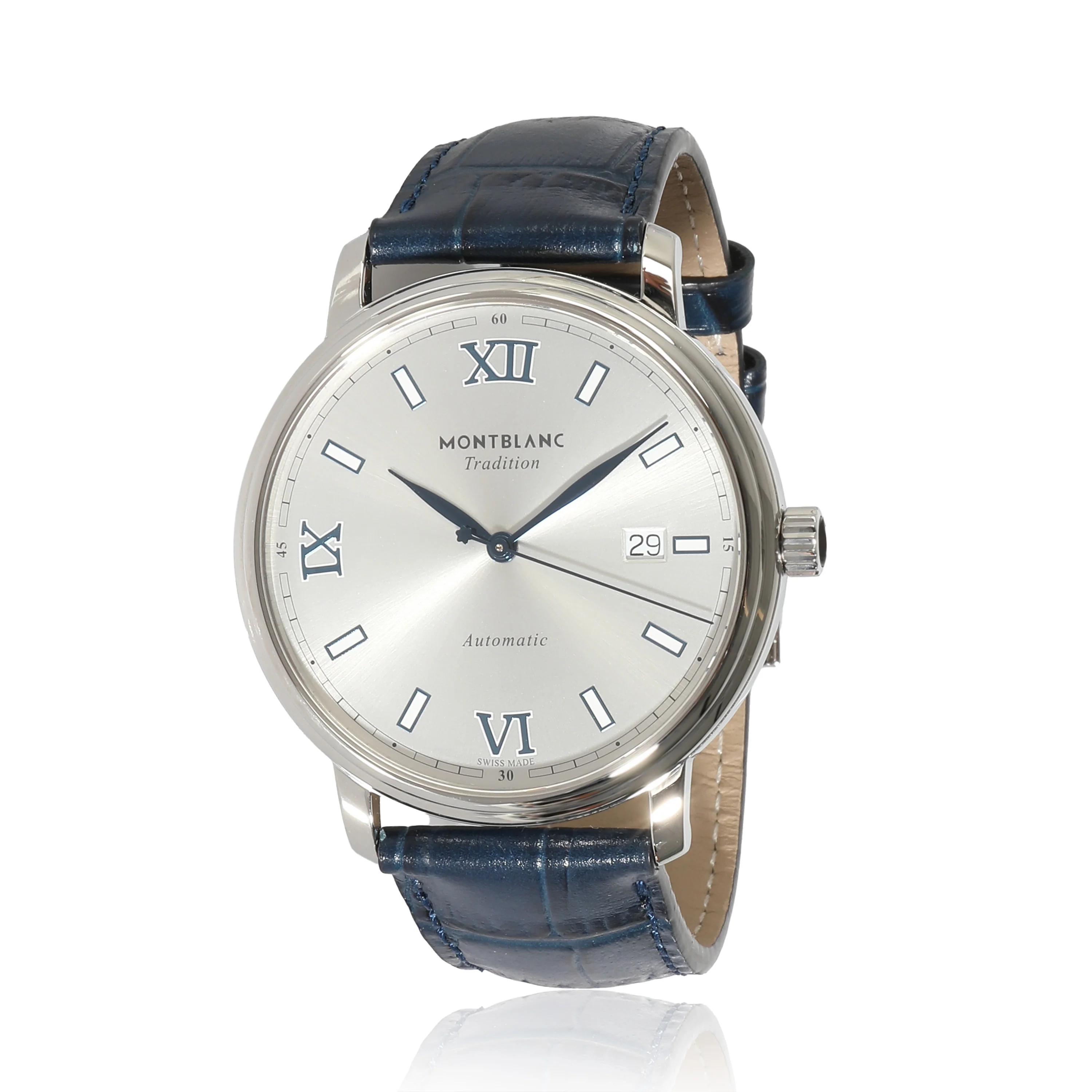 Montblanc Tradition 129285 Mens Watch in Stainless Steel