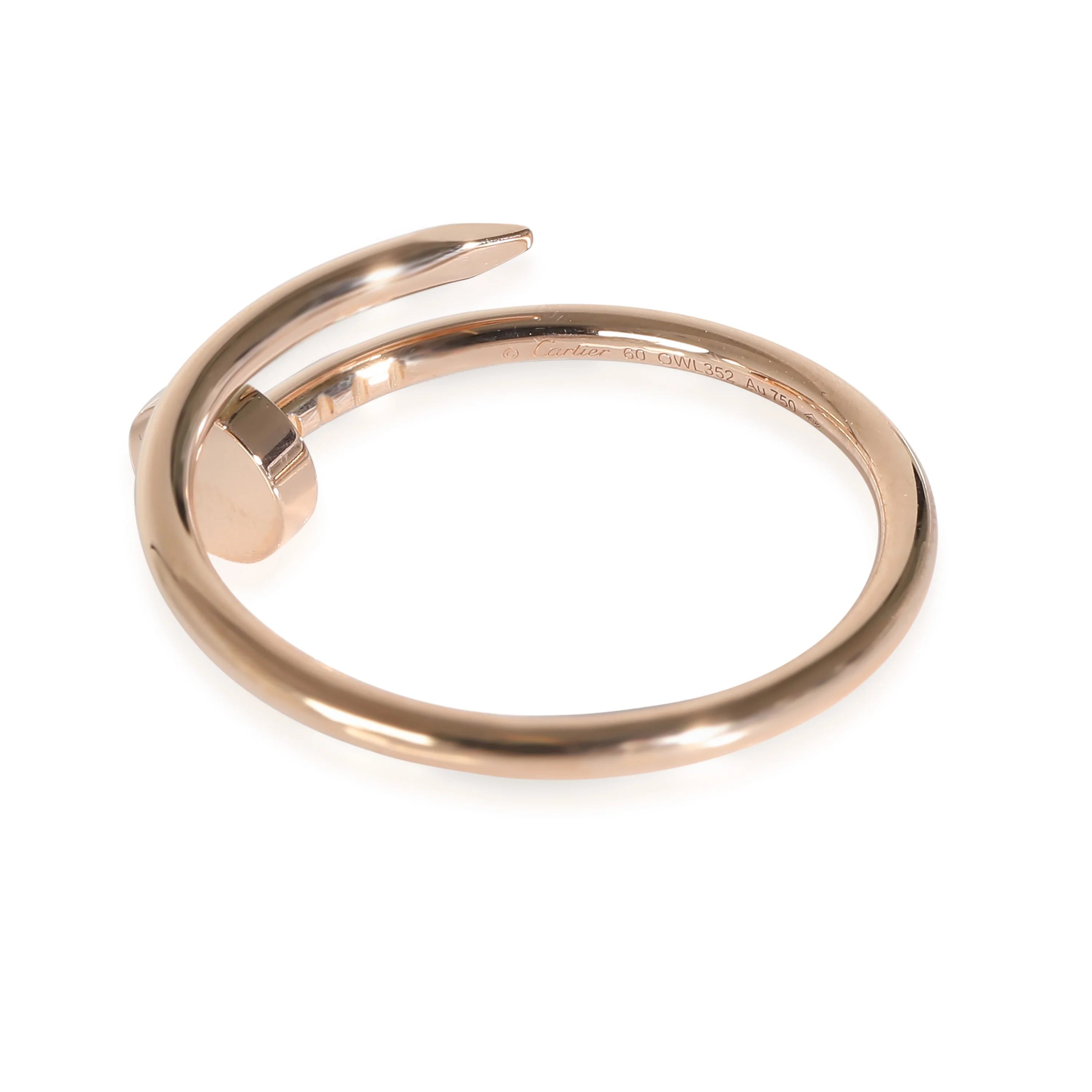 Cartier Juste Un Clou Small Model Ring in 18k Rose Gold - Image 3