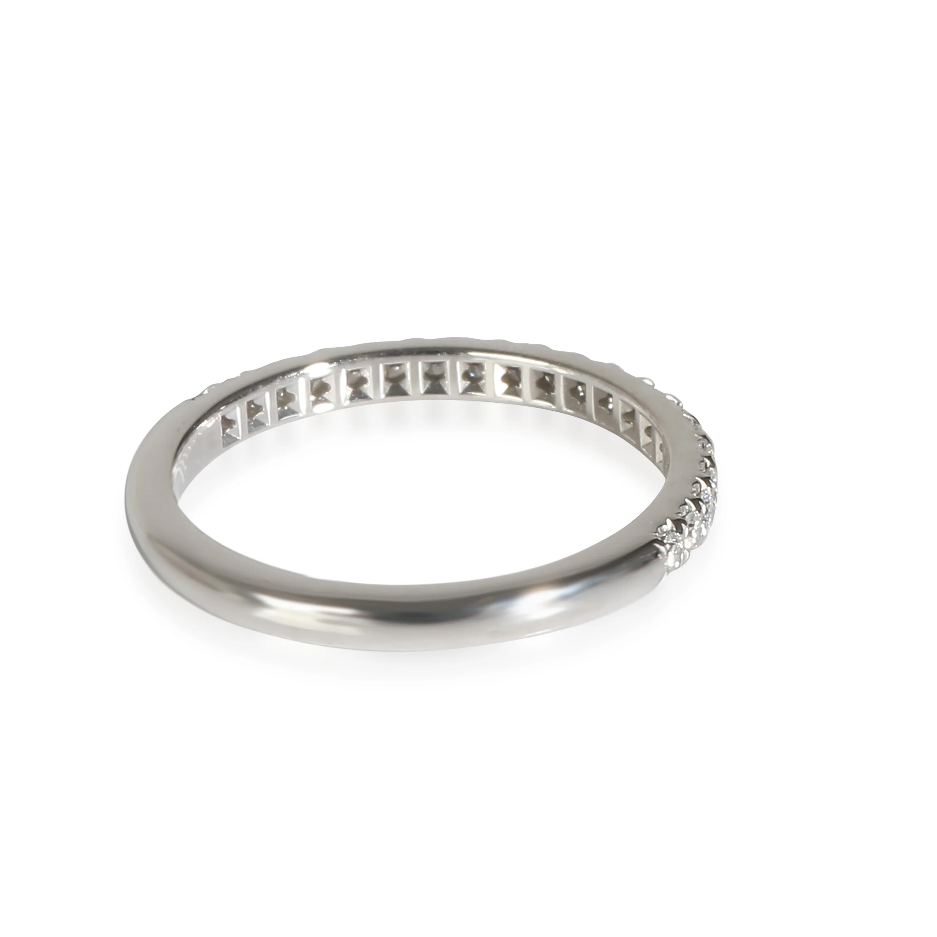 Soleste Half Eternity Band in  Platinum 0.17 CTW - Image 3