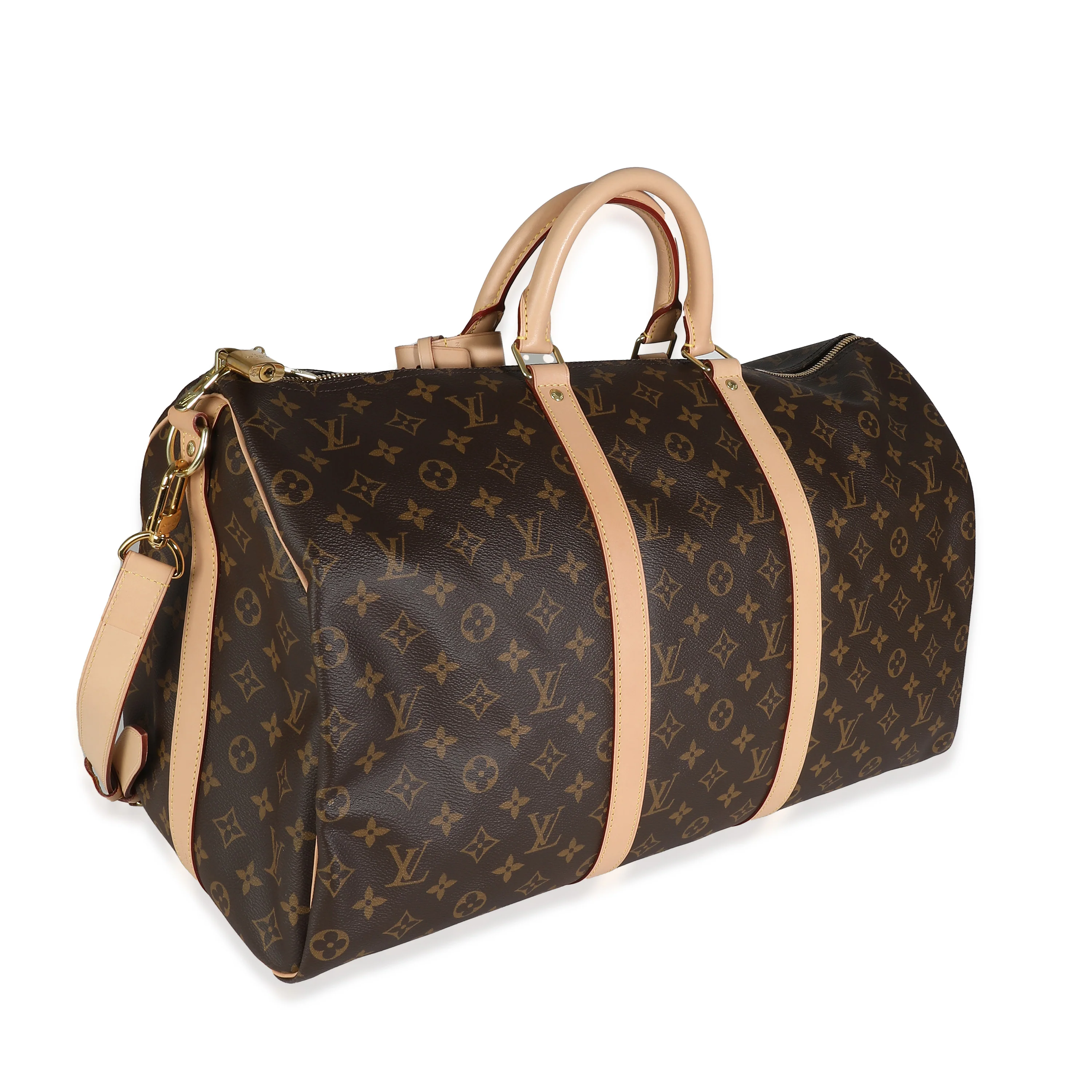 Monogram Canvas Keepall Bandoulière 50 - Image 3