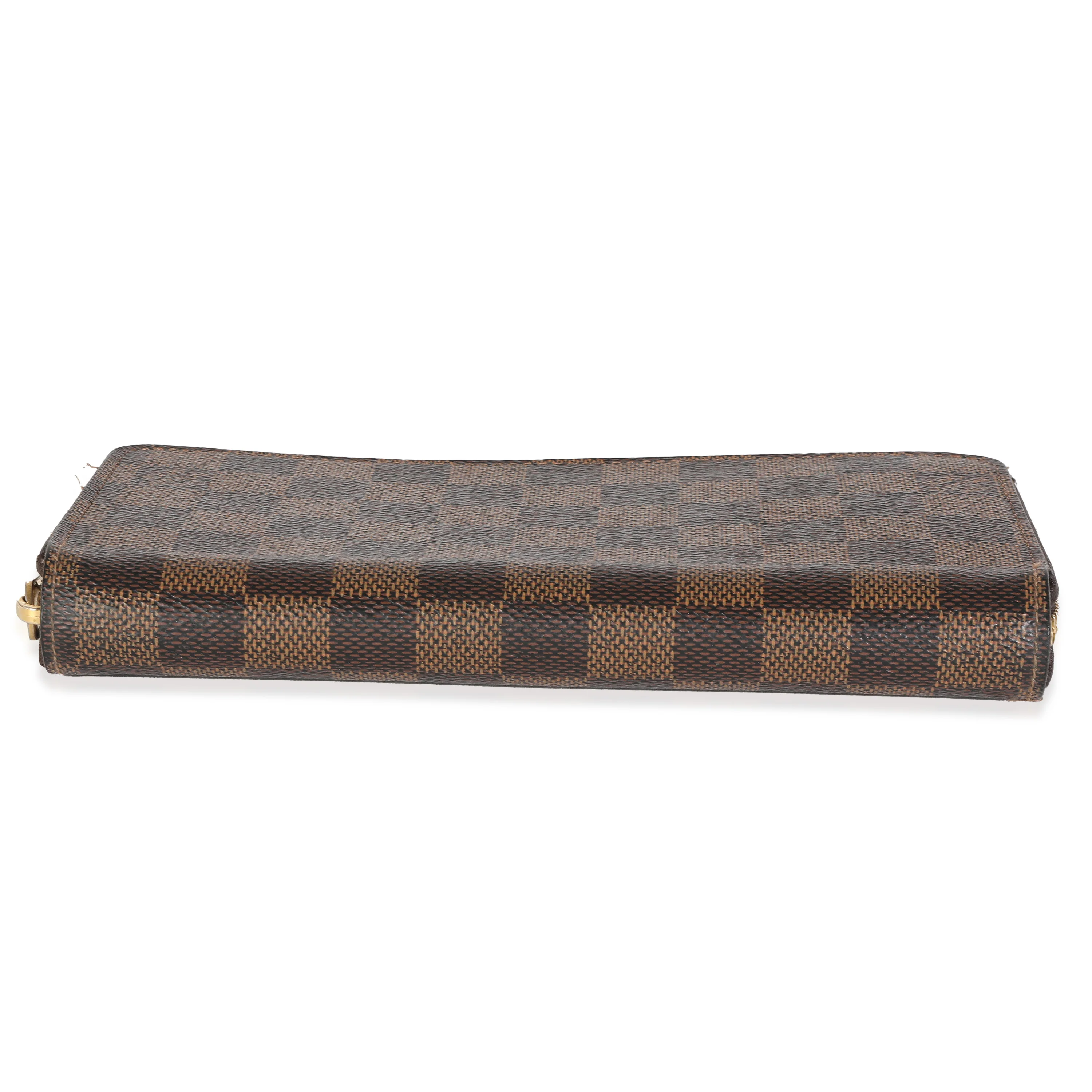 Louis Vuitton Damier Ebene Canvas Zippy Wallet - Image 5