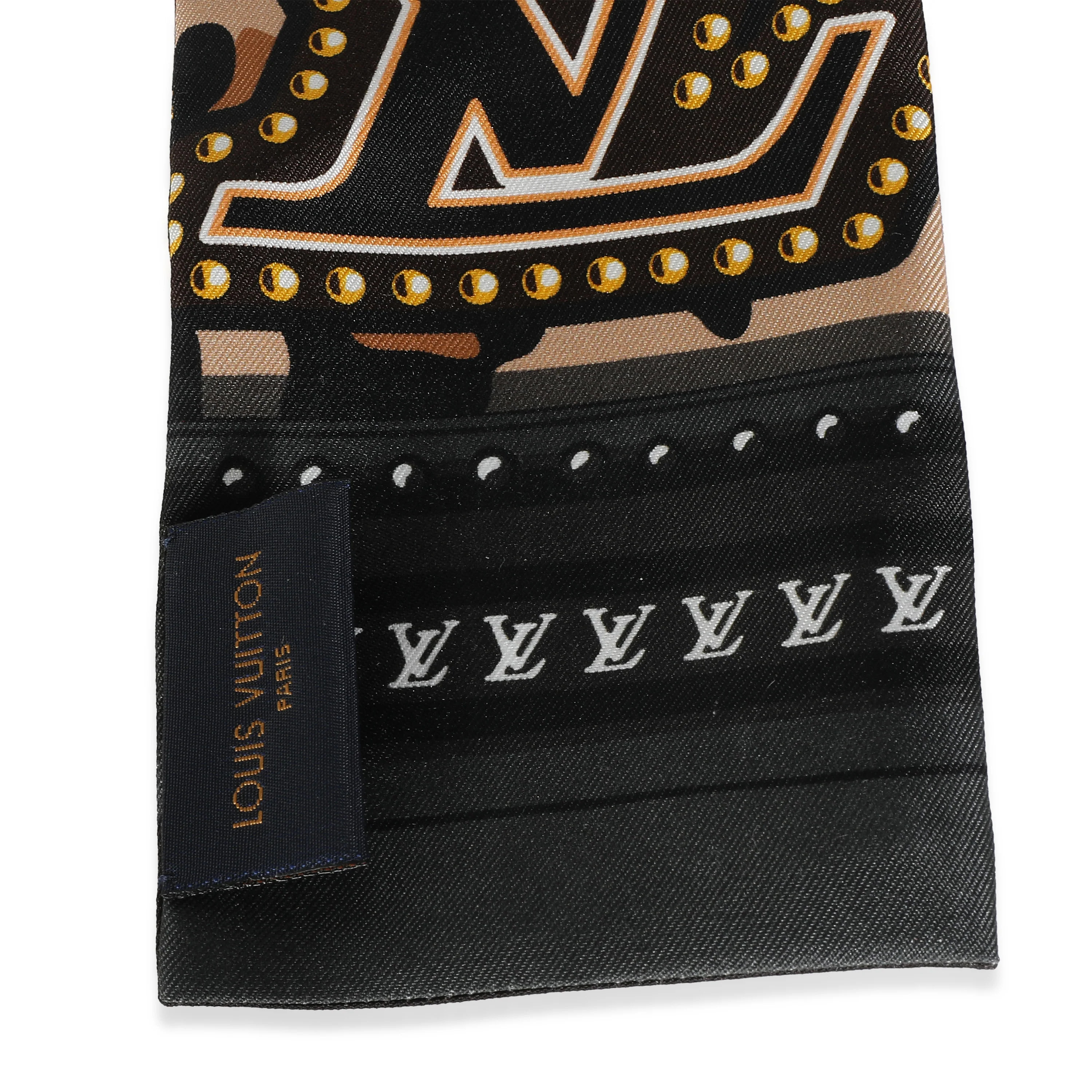 Louis Vuitton Silk Monogram LV World Bandeau - Image 3