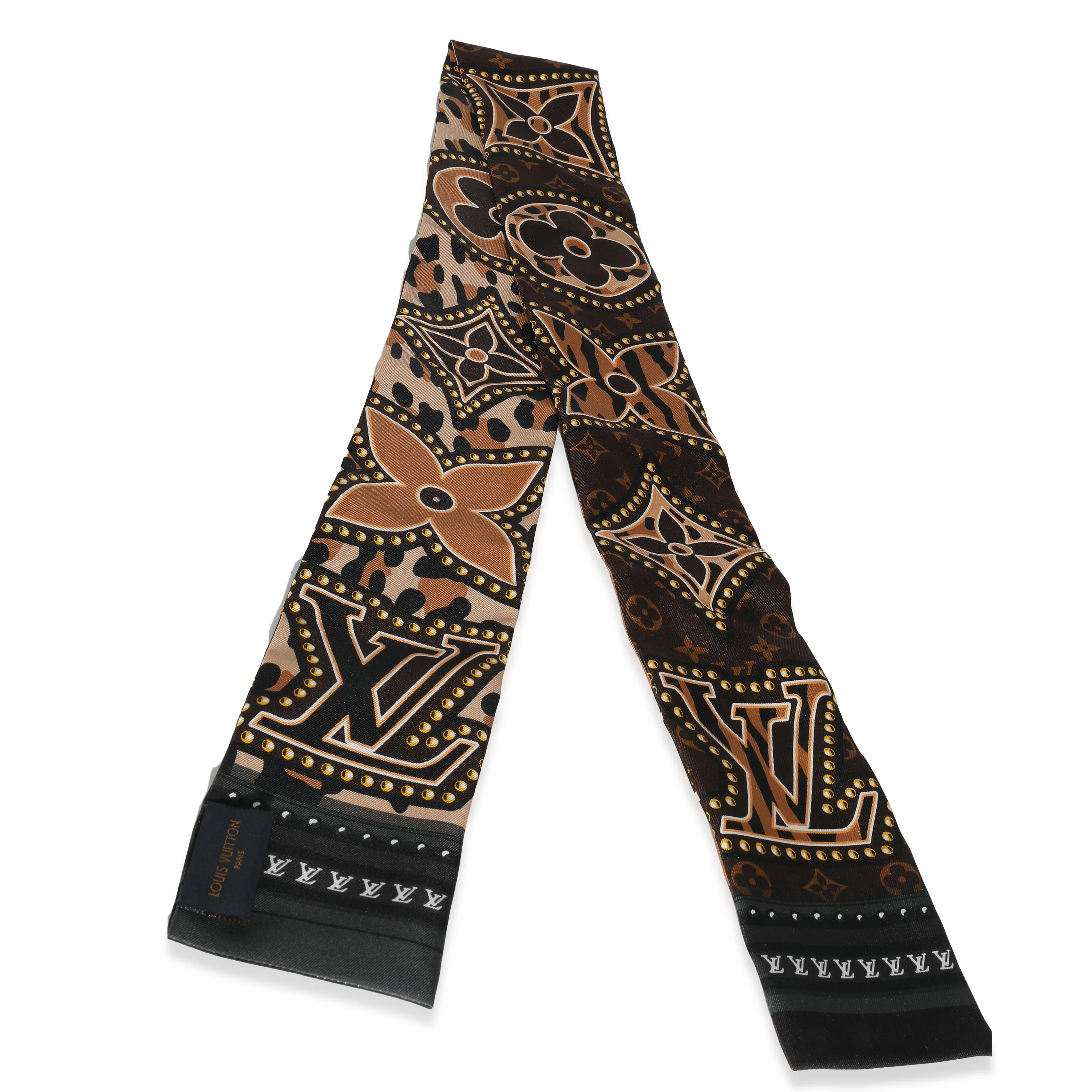 Louis Vuitton Silk Monogram LV World Bandeau - Image 4