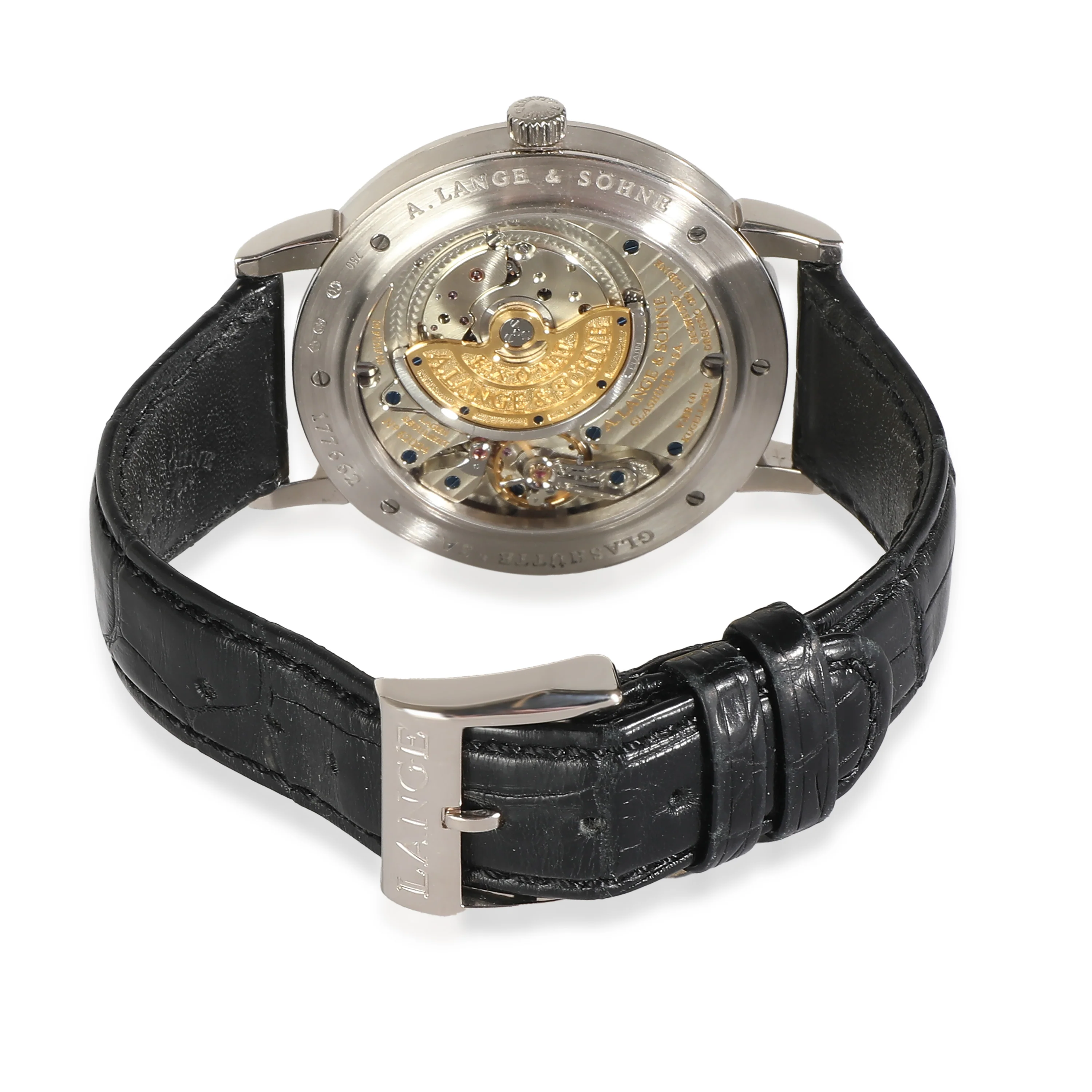 A. Lange & Sohne Grand Saxonia 307.026 Mens Watch in 18kt White Gold - Image 3