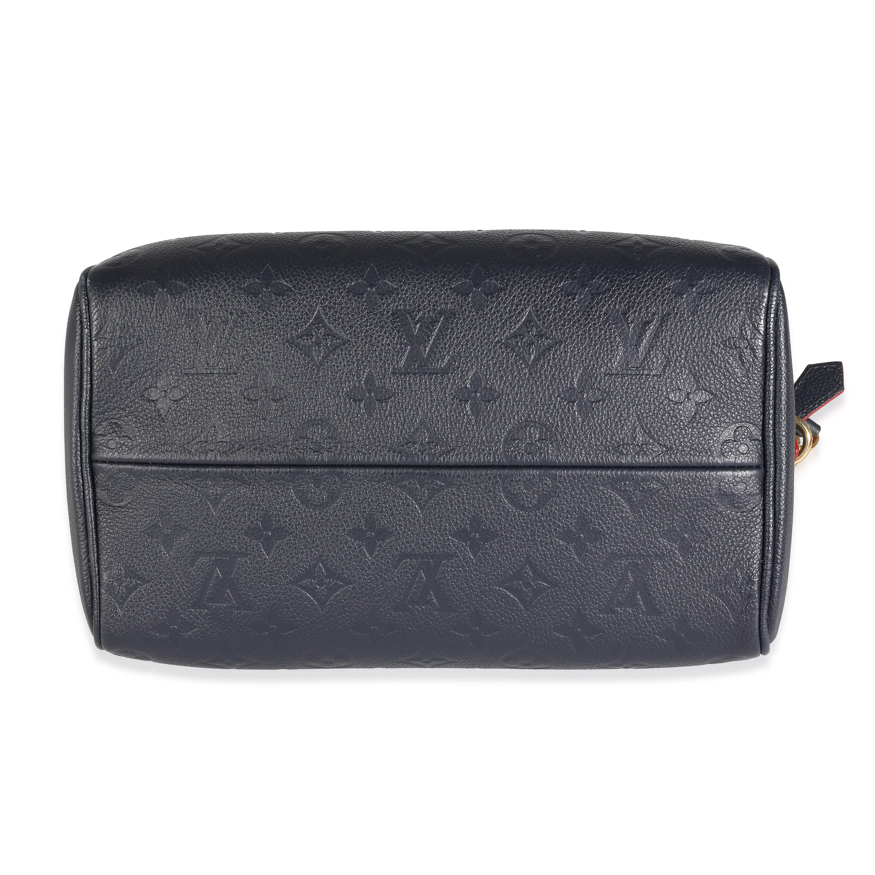 Marine Rouge Monogram Empreinte Speedy Bandouliere 25 - Image 5