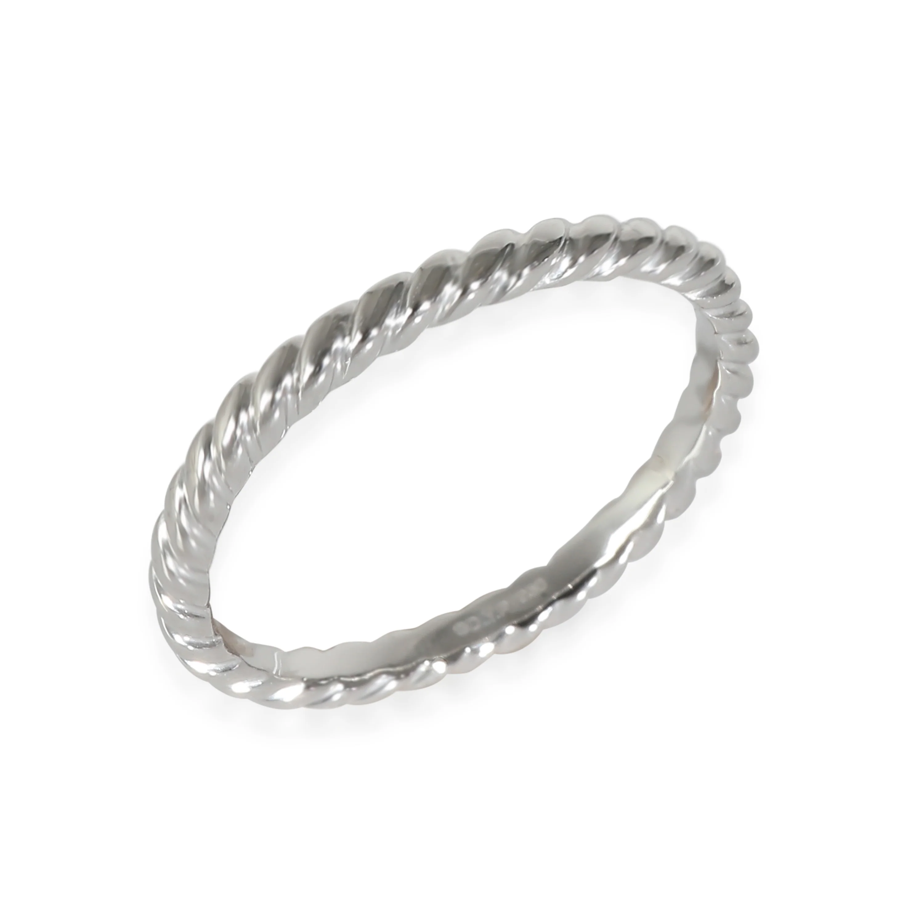 David Yurman Wedding Band Collection 2 mm Band in  Platinum - Image 6
