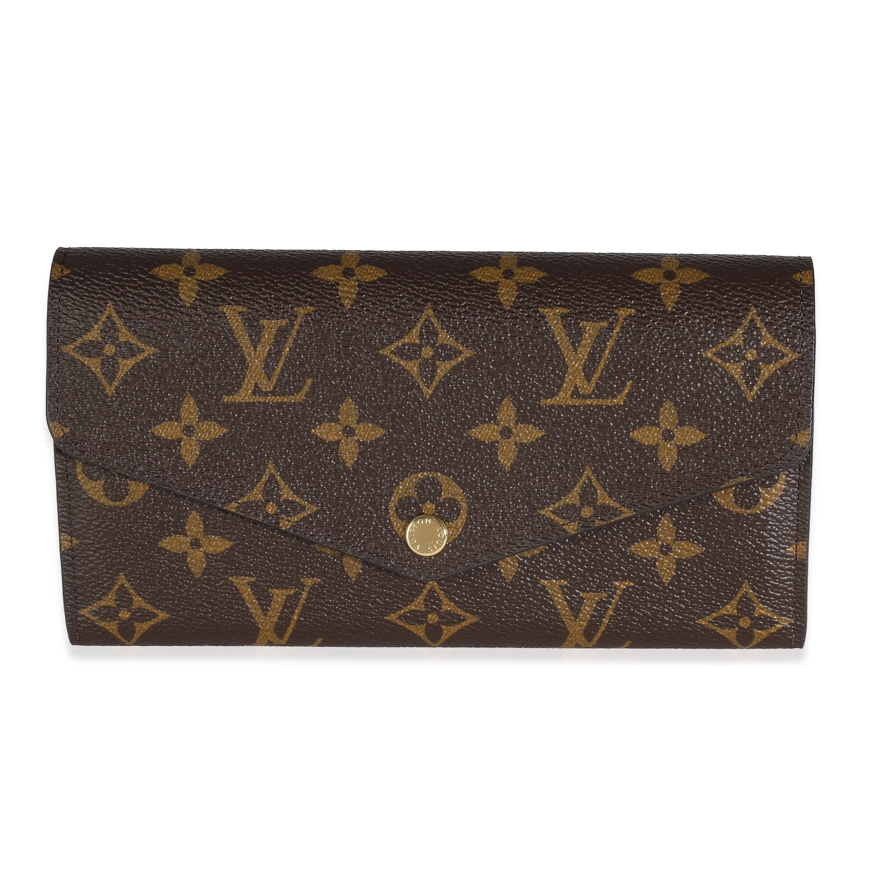 Louis Vuitton Monogram Canvas Sarah Wallet