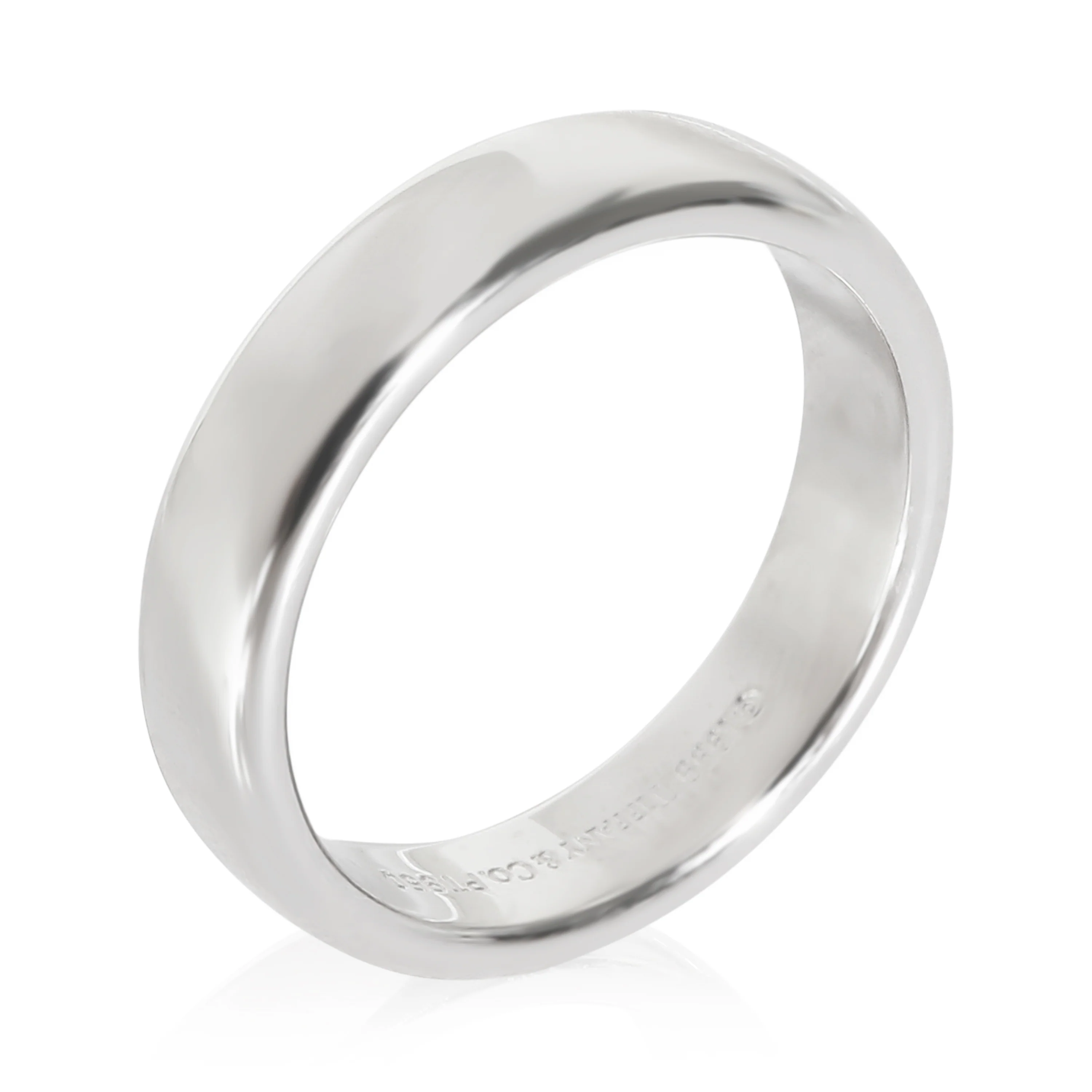 Tiffany Forever 4.5mm Band in Platinum - Image 5