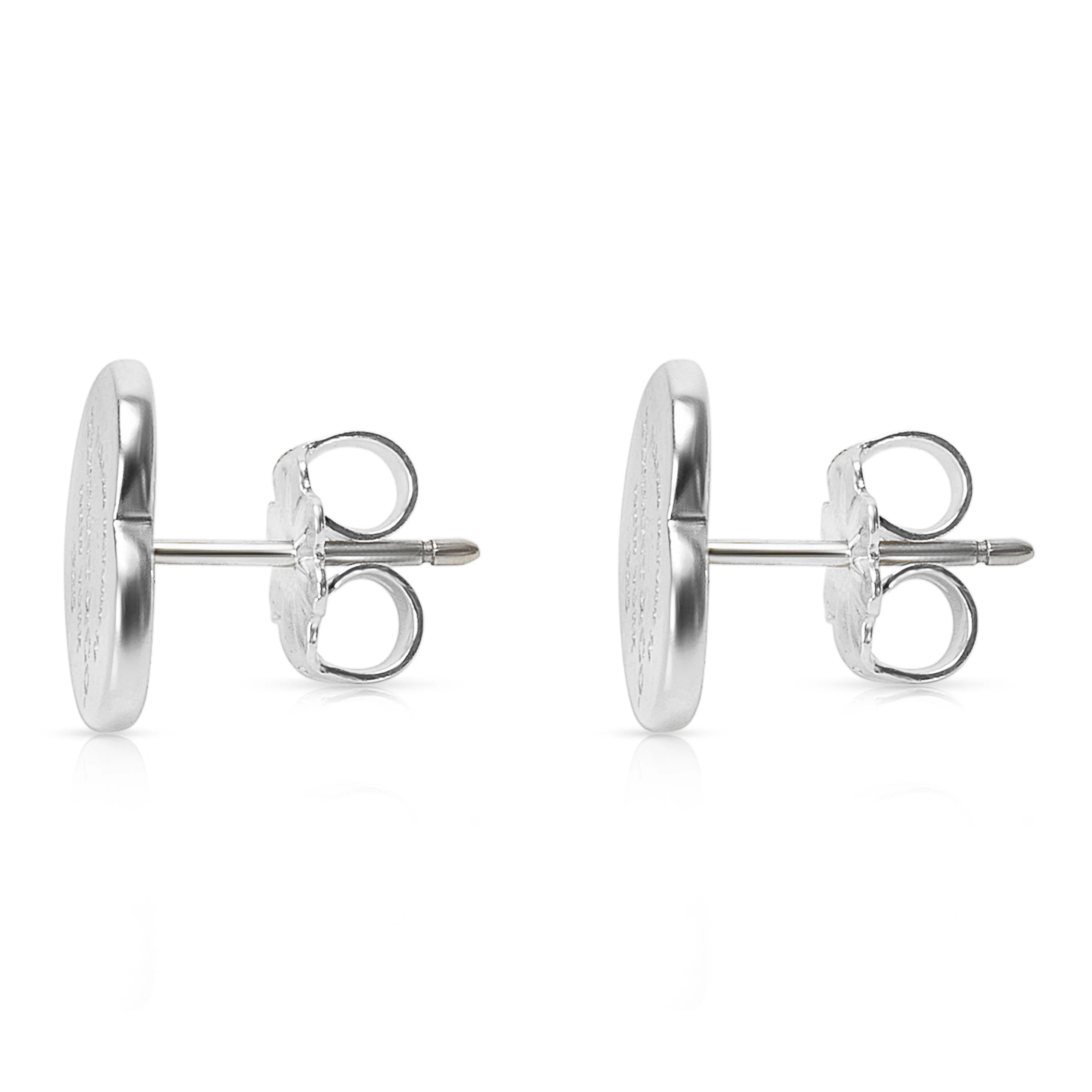 Return to Tiffany Heart Stud Earring in Sterling Silver - Image 2