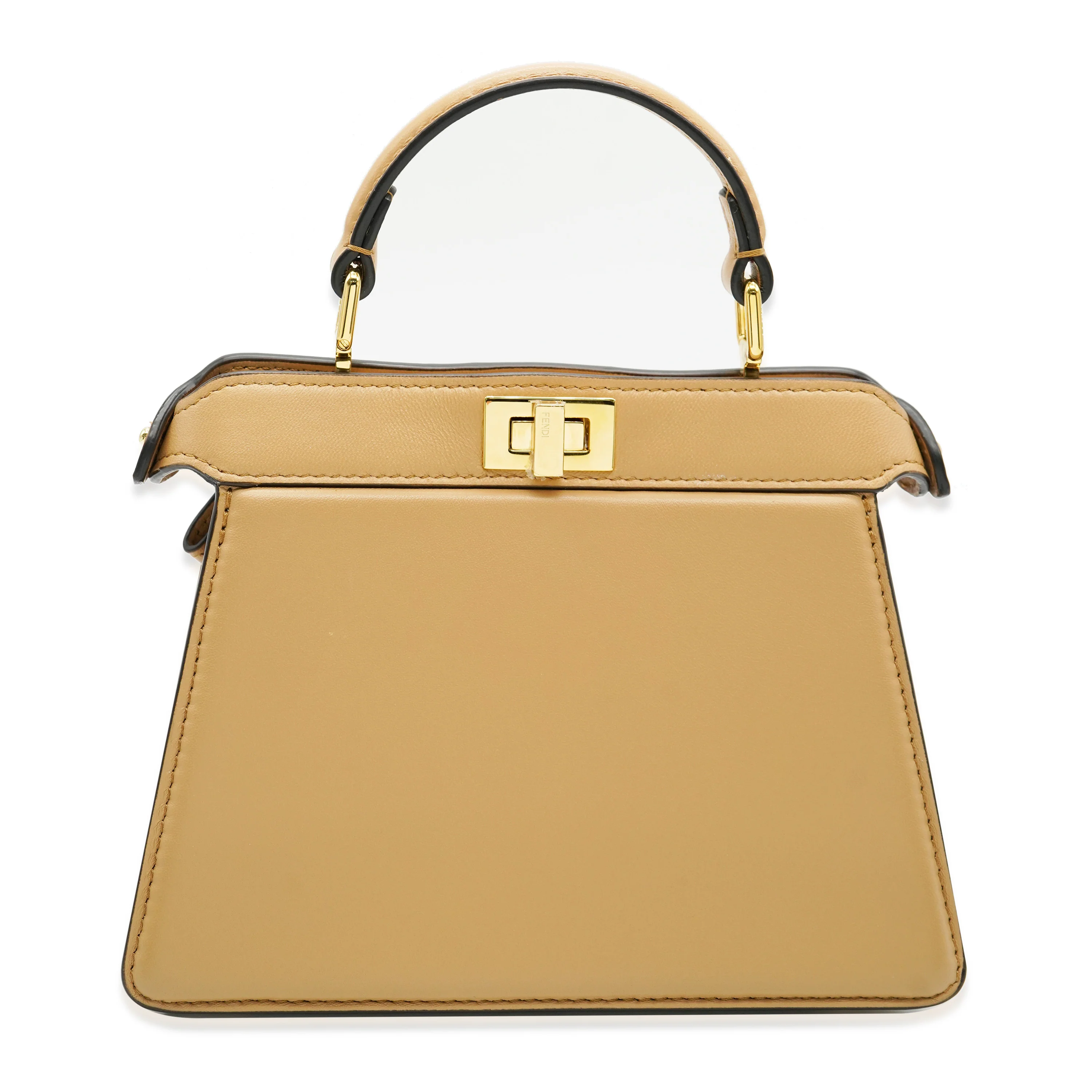 Miele Scuro Nappa Padded Petite Peekaboo ISeeU Satchel - Image 2