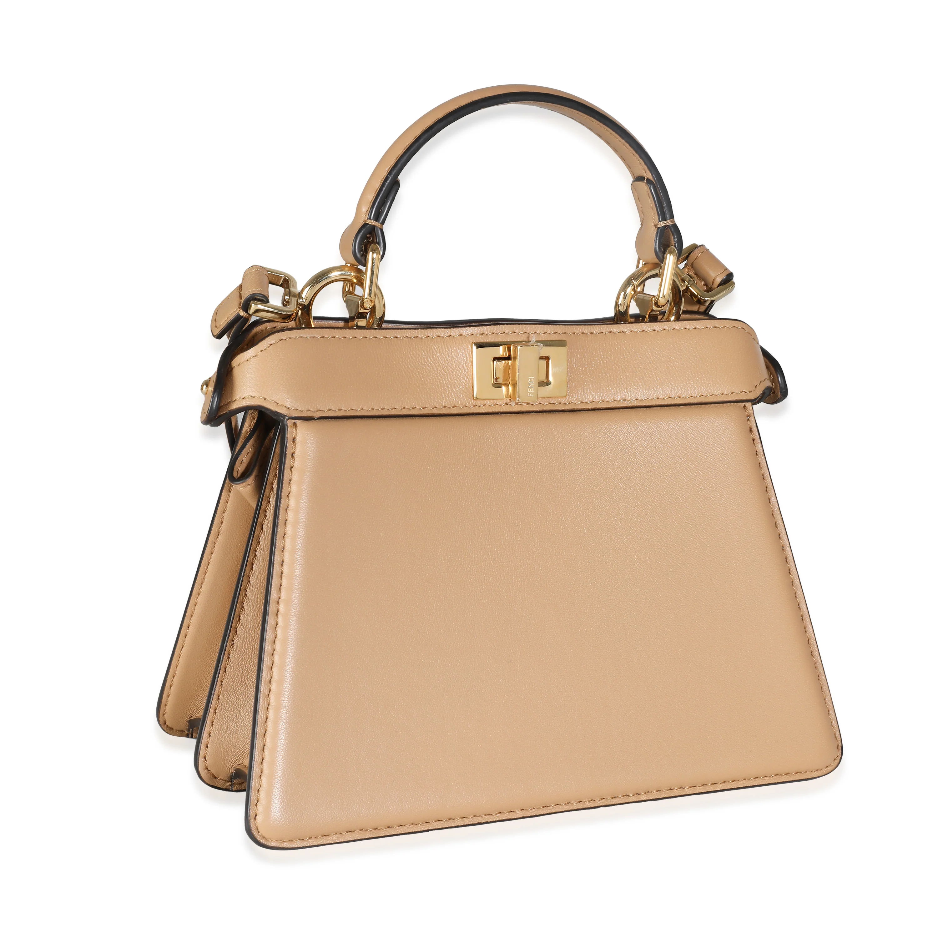 Miele Scuro Nappa Padded Petite Peekaboo ISeeU Satchel - Image 3