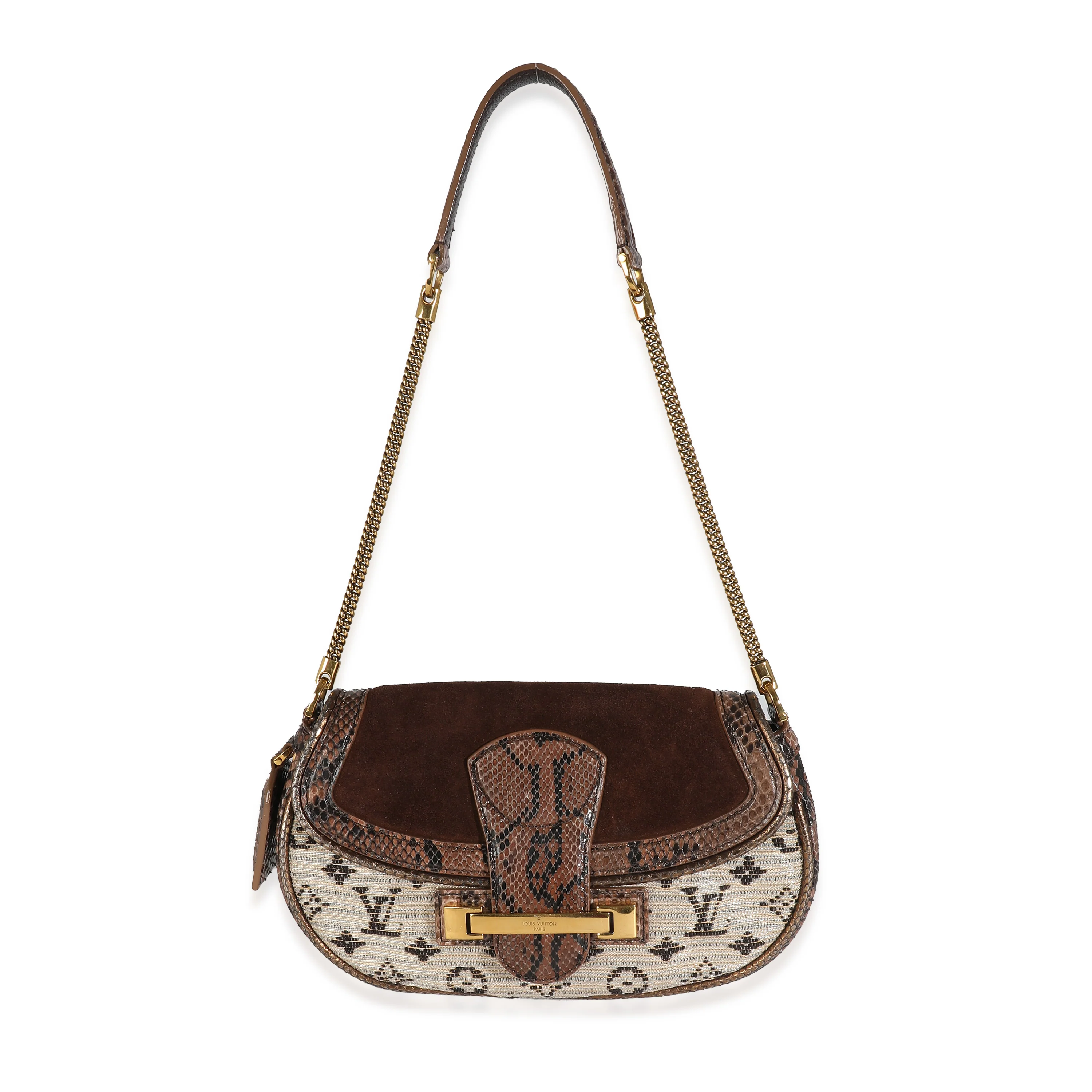 Bronze Python Marron Monogram Empire Levant - Image 8