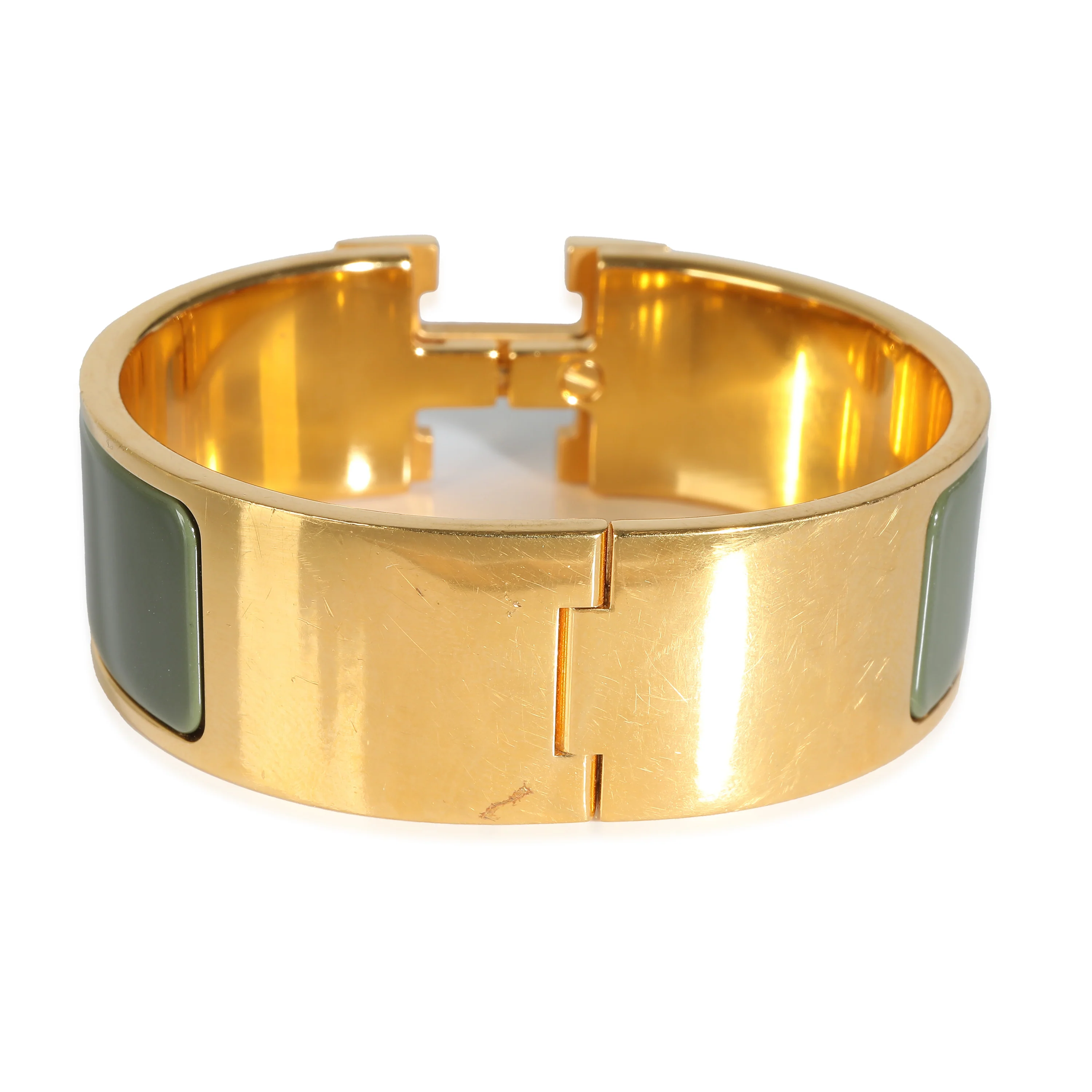 Hermès Clic Clac Bracelet in  Gold Plated - Image 3