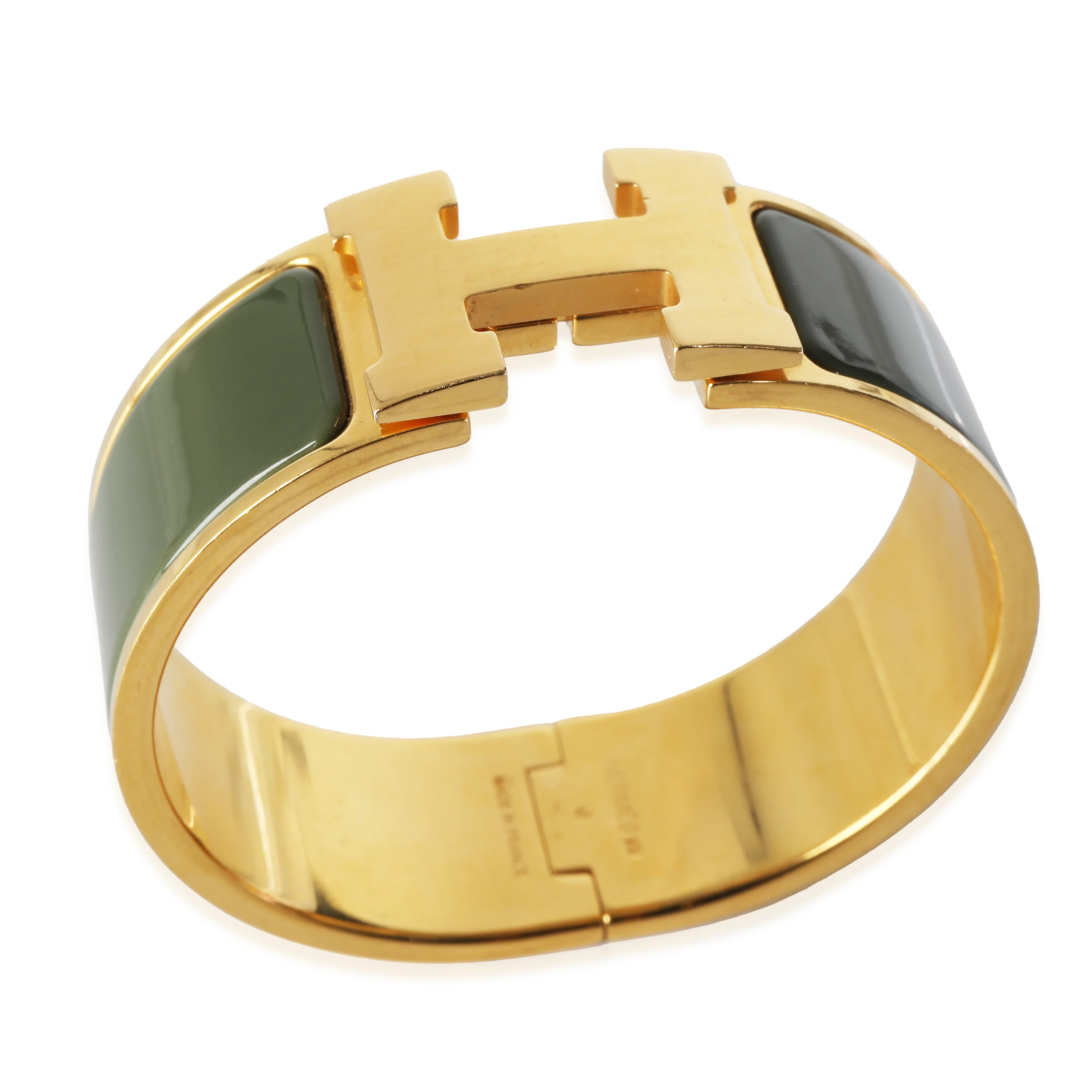 Hermès Clic Clac Bracelet in  Gold Plated - Image 4