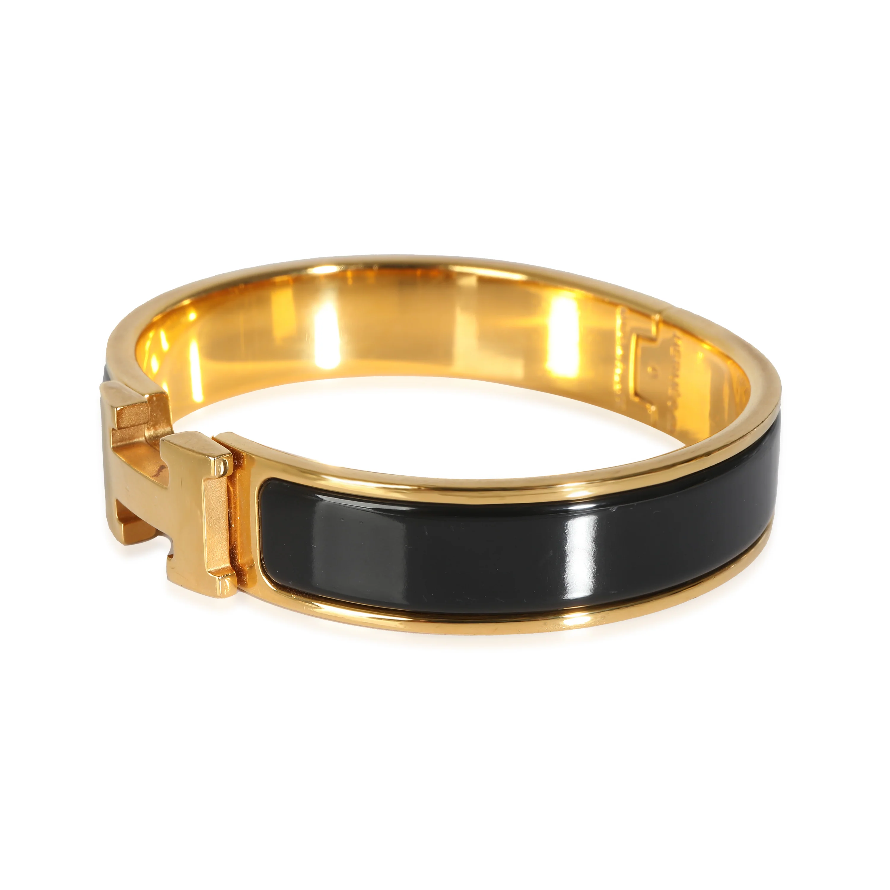 Hermès Clic H Bracelet in Gold Plated - Image 3