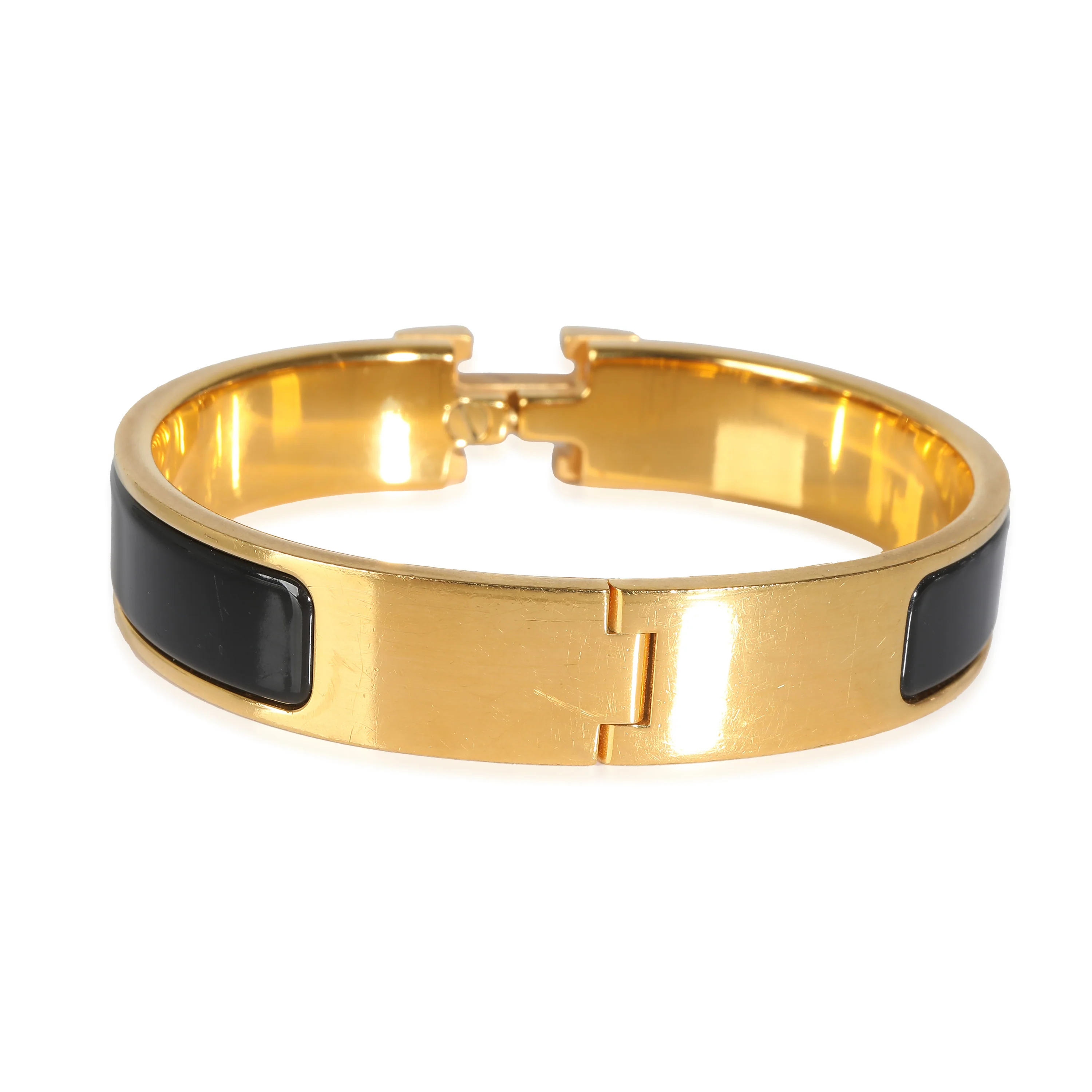 Hermès Clic H Bracelet in Gold Plated - Image 4