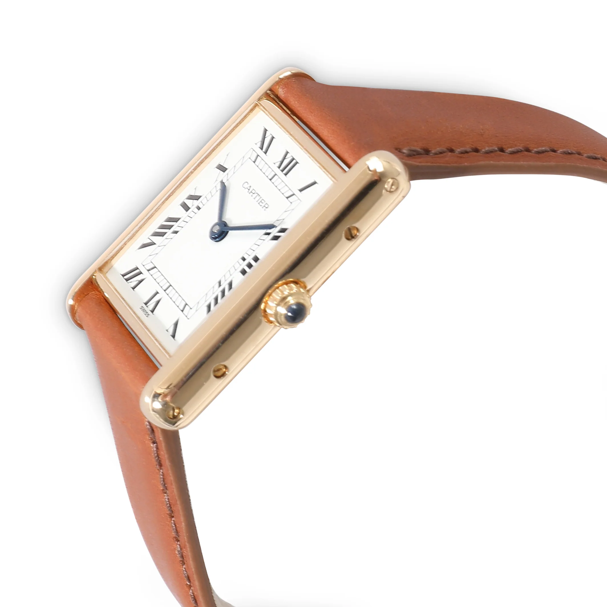 Tank Louis Cartier 88105 Unisex Watch in 18kt Yellow Gold - Image 3