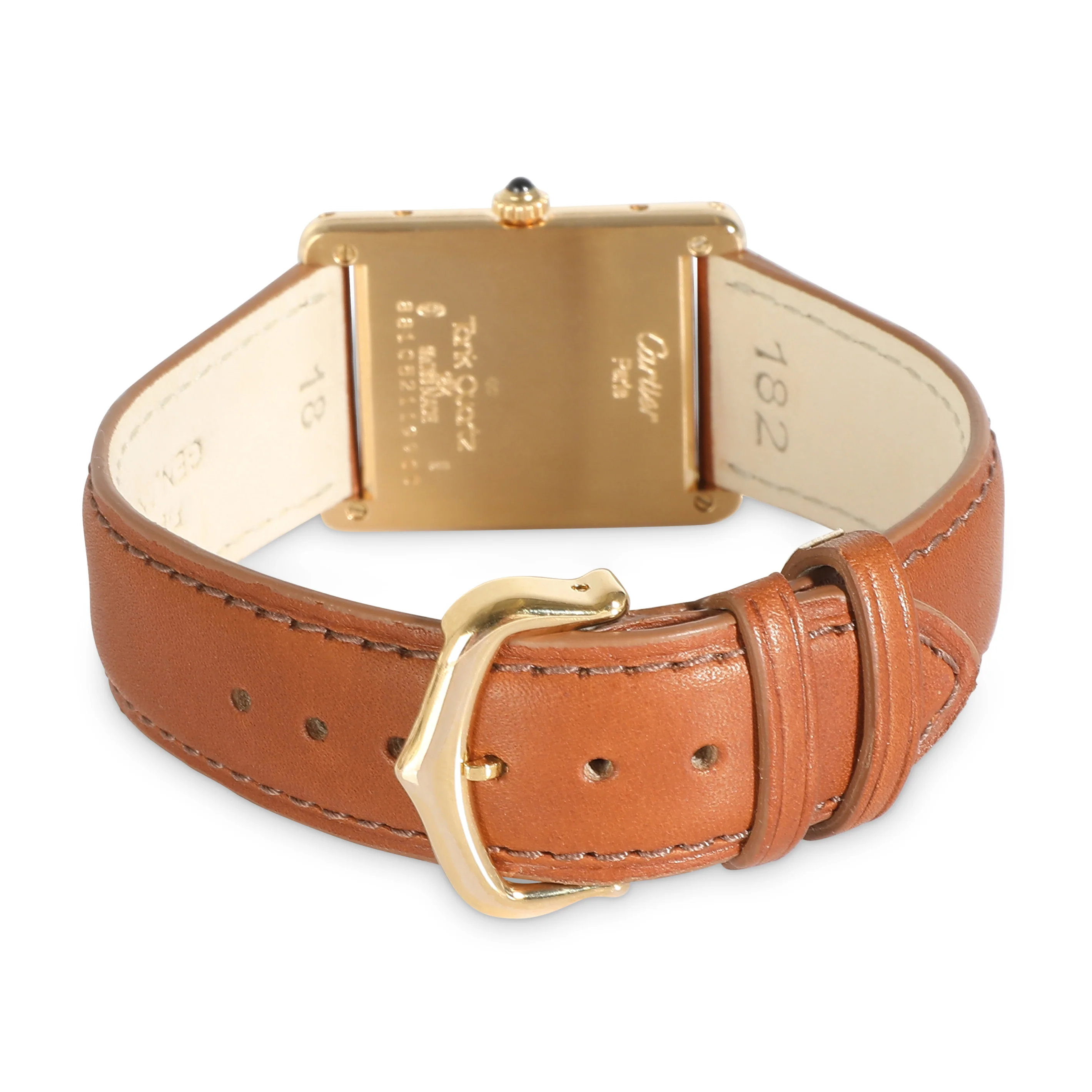 Tank Louis Cartier 88105 Unisex Watch in 18kt Yellow Gold - Image 4