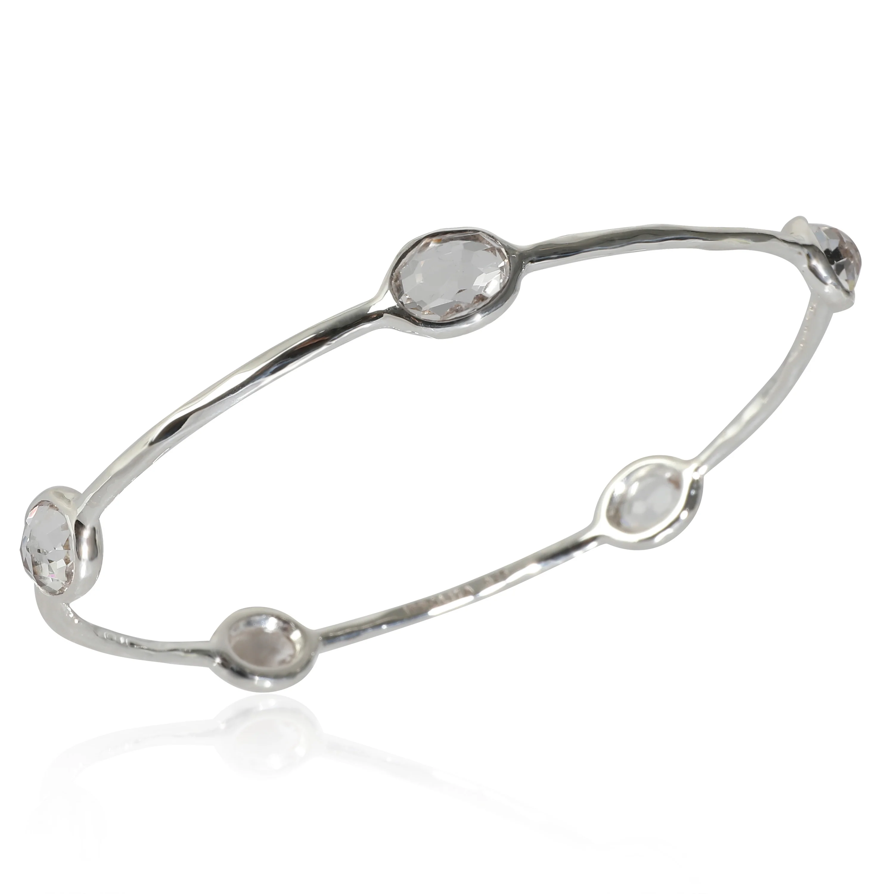 Rock Candy Bangle in Sterling Silver - Image 3