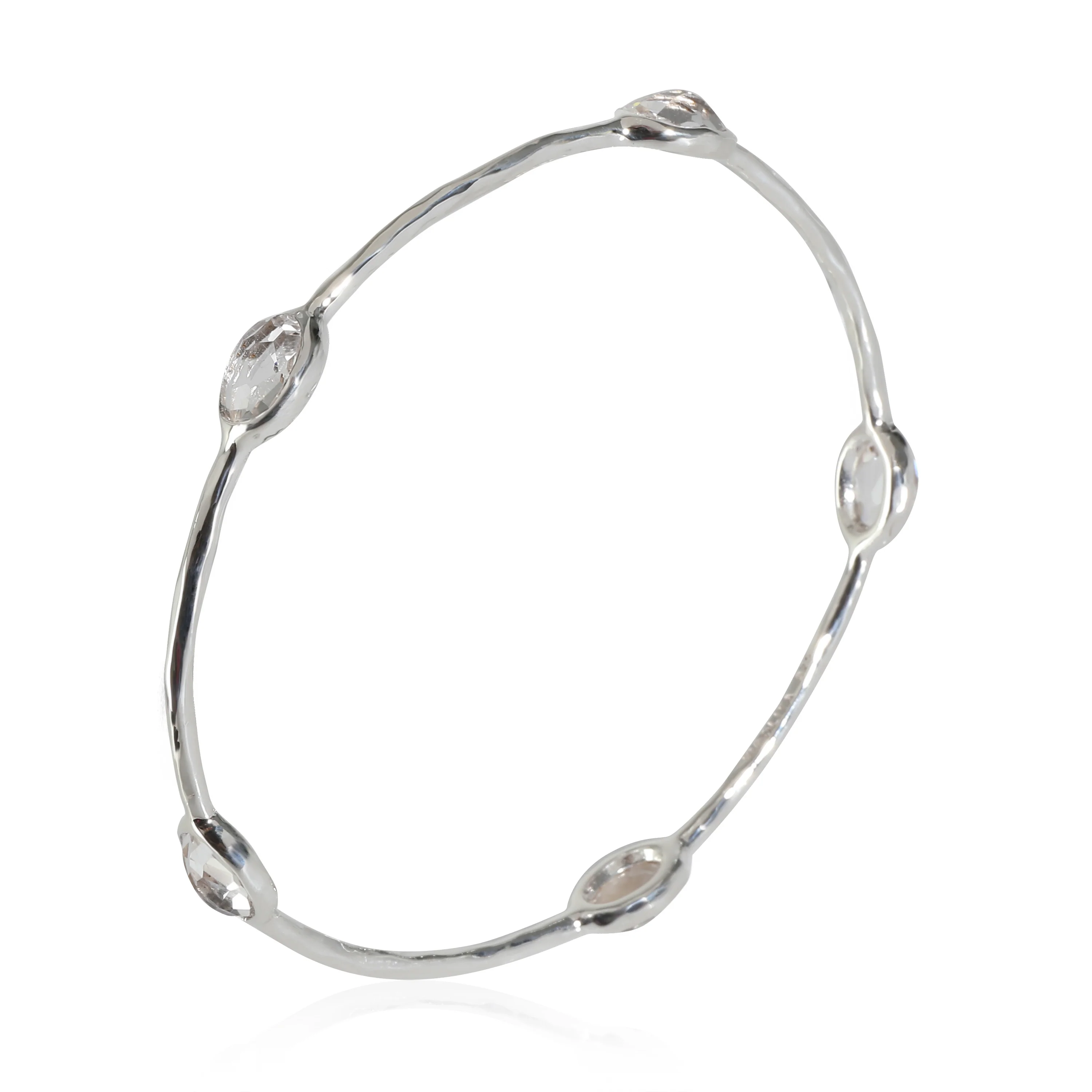 Rock Candy Bangle in Sterling Silver - Image 4