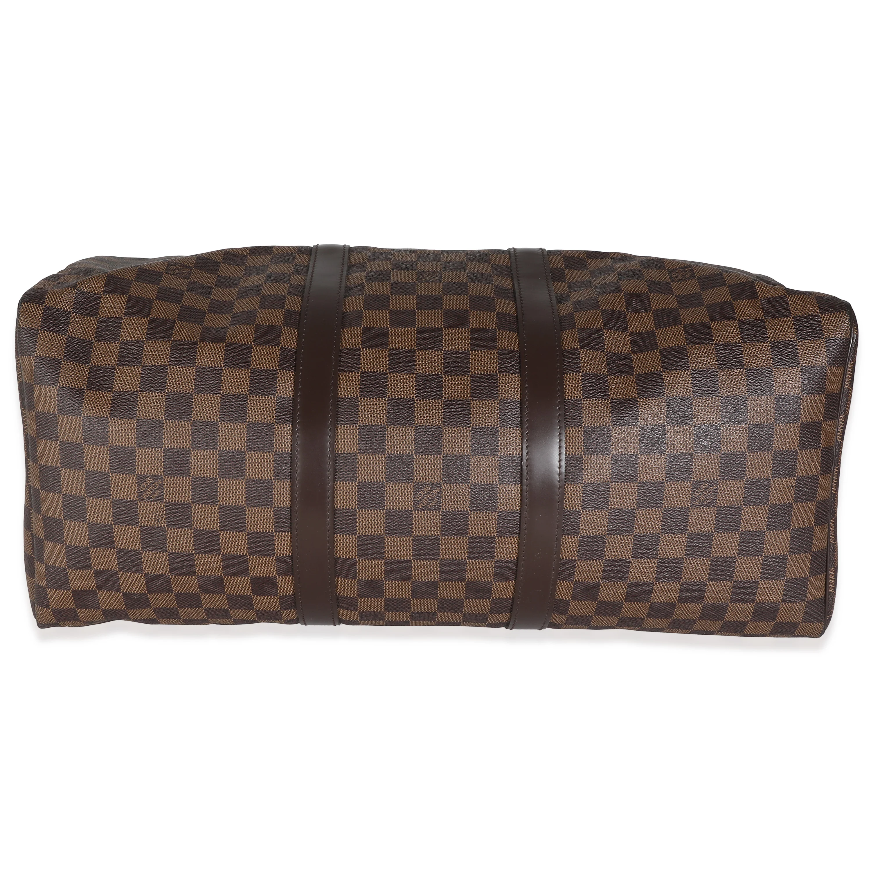 Louis Vuitton Damier Ebene Canvas Keepall 50 - Image 6