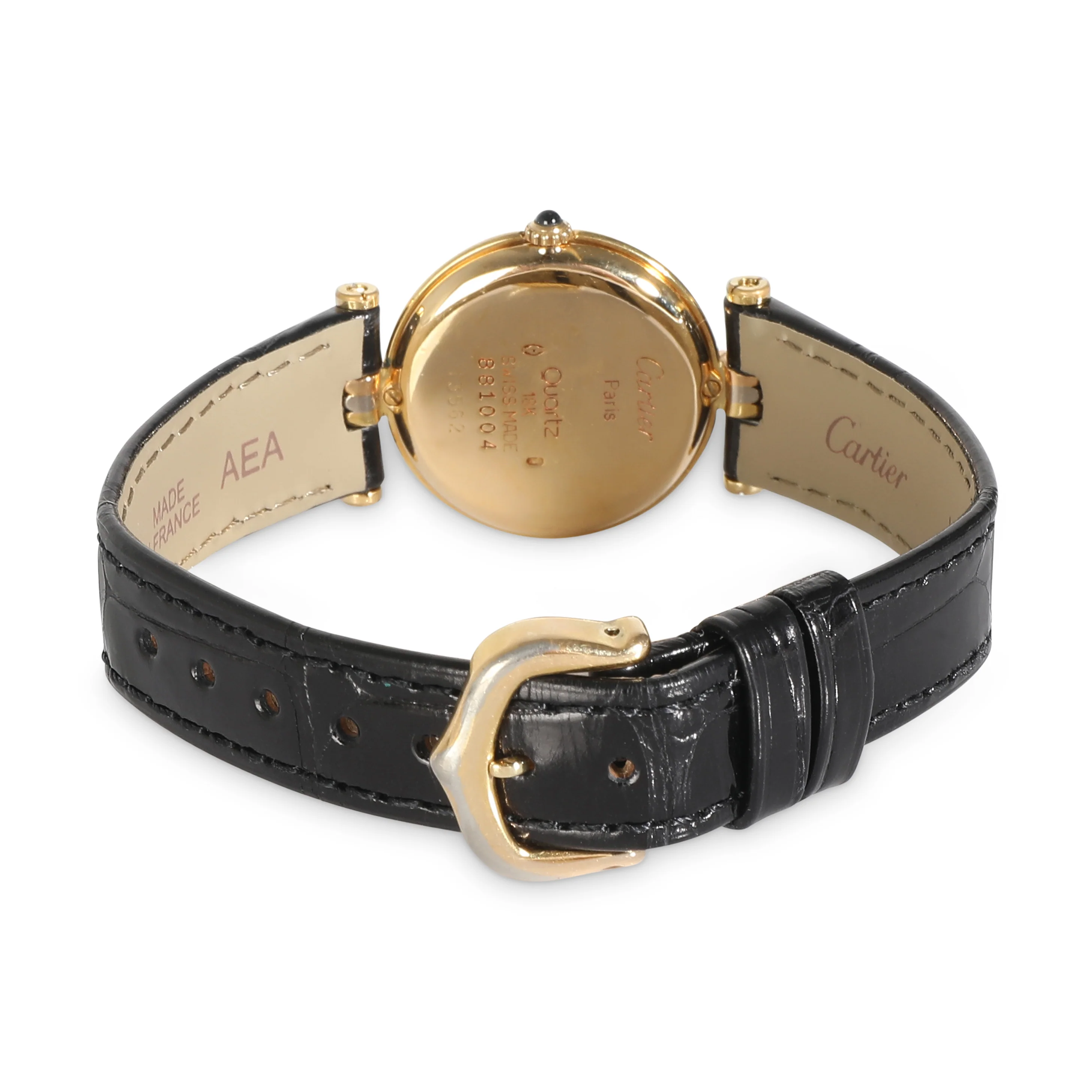 Vendome Trinity de Cartier 881004 Womens Watch in 18kt Tri-Color - Image 4