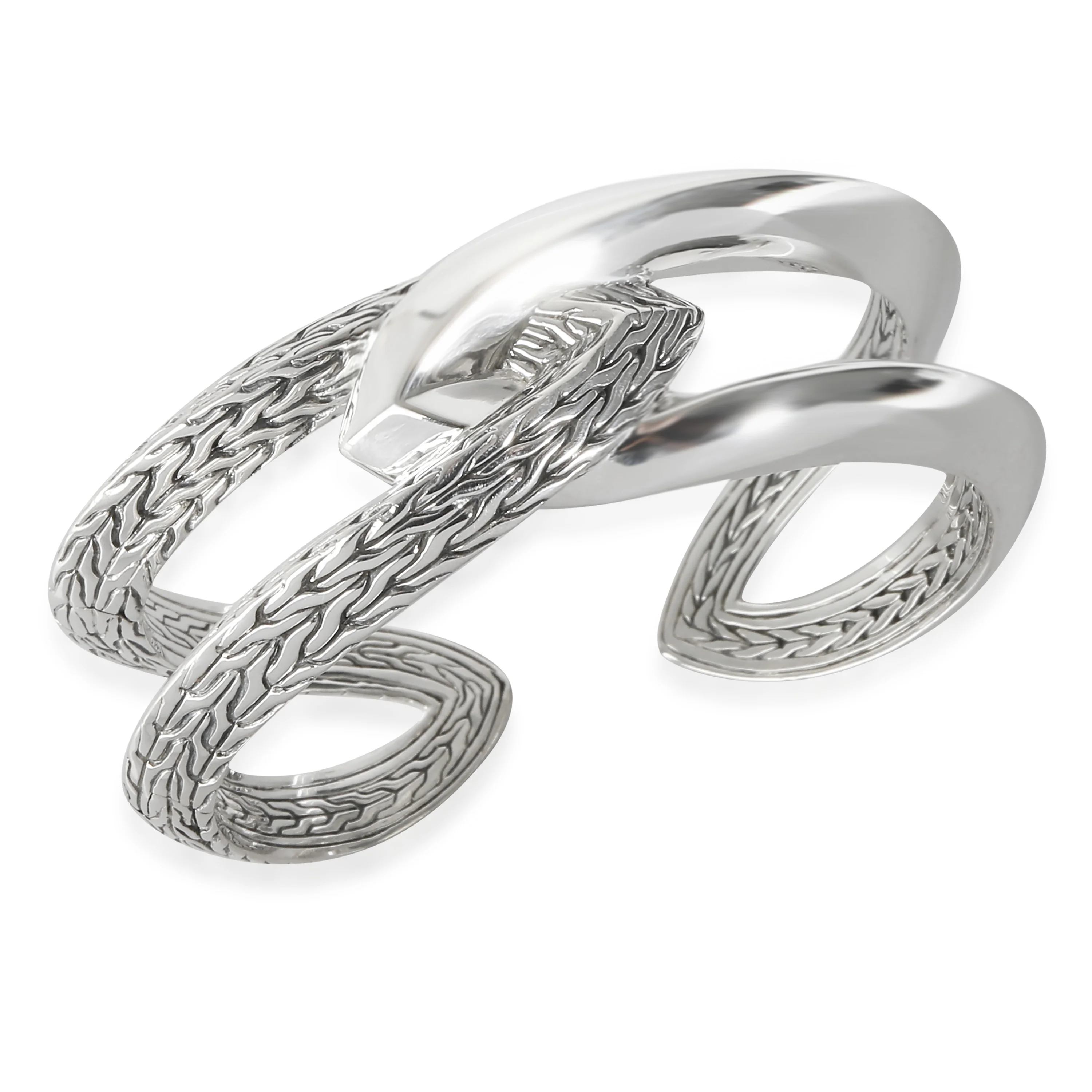 Classic Chain Cuff in Sterling Silver - Image 4