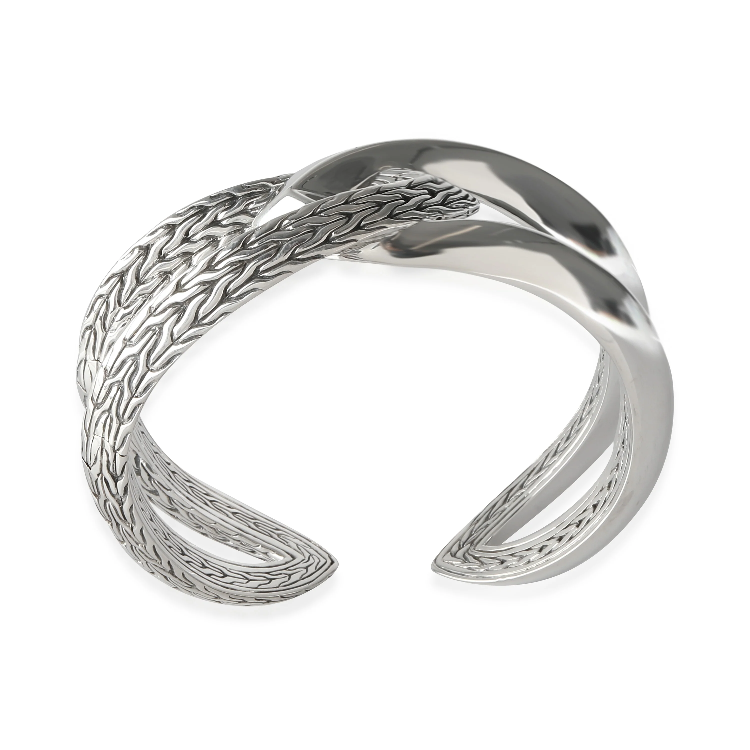 Classic Chain Cuff in Sterling Silver - Image 6