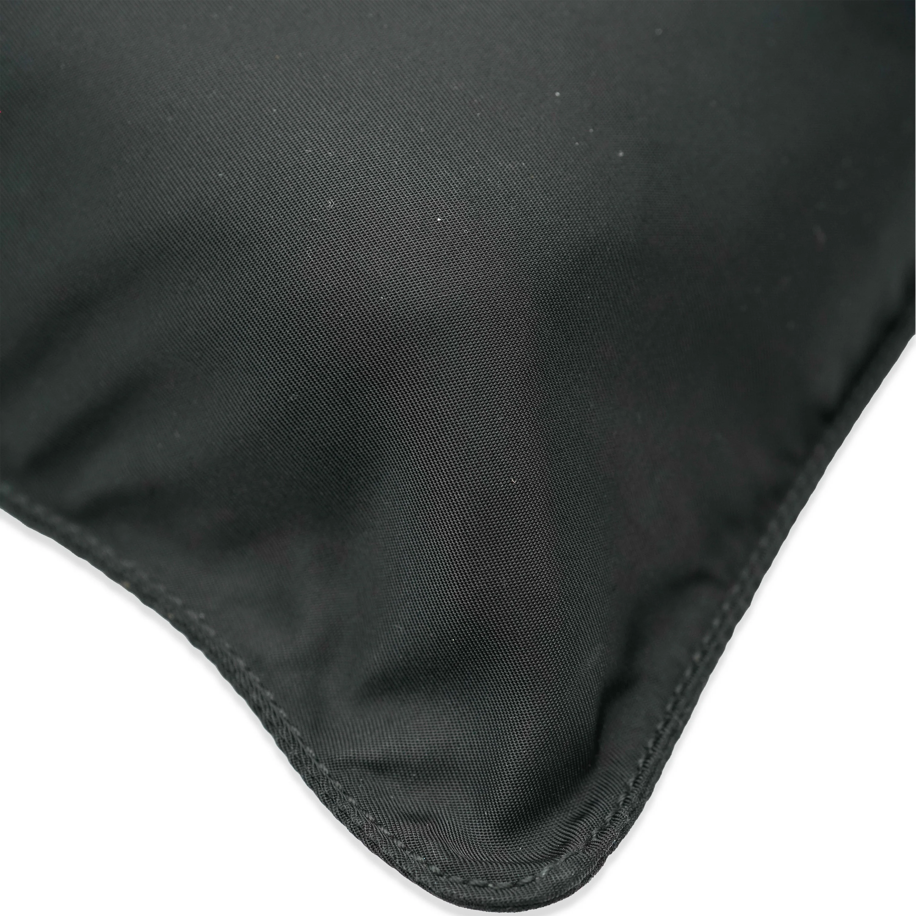 Black Nylon Front Pocket Logo Messenger - Image 7