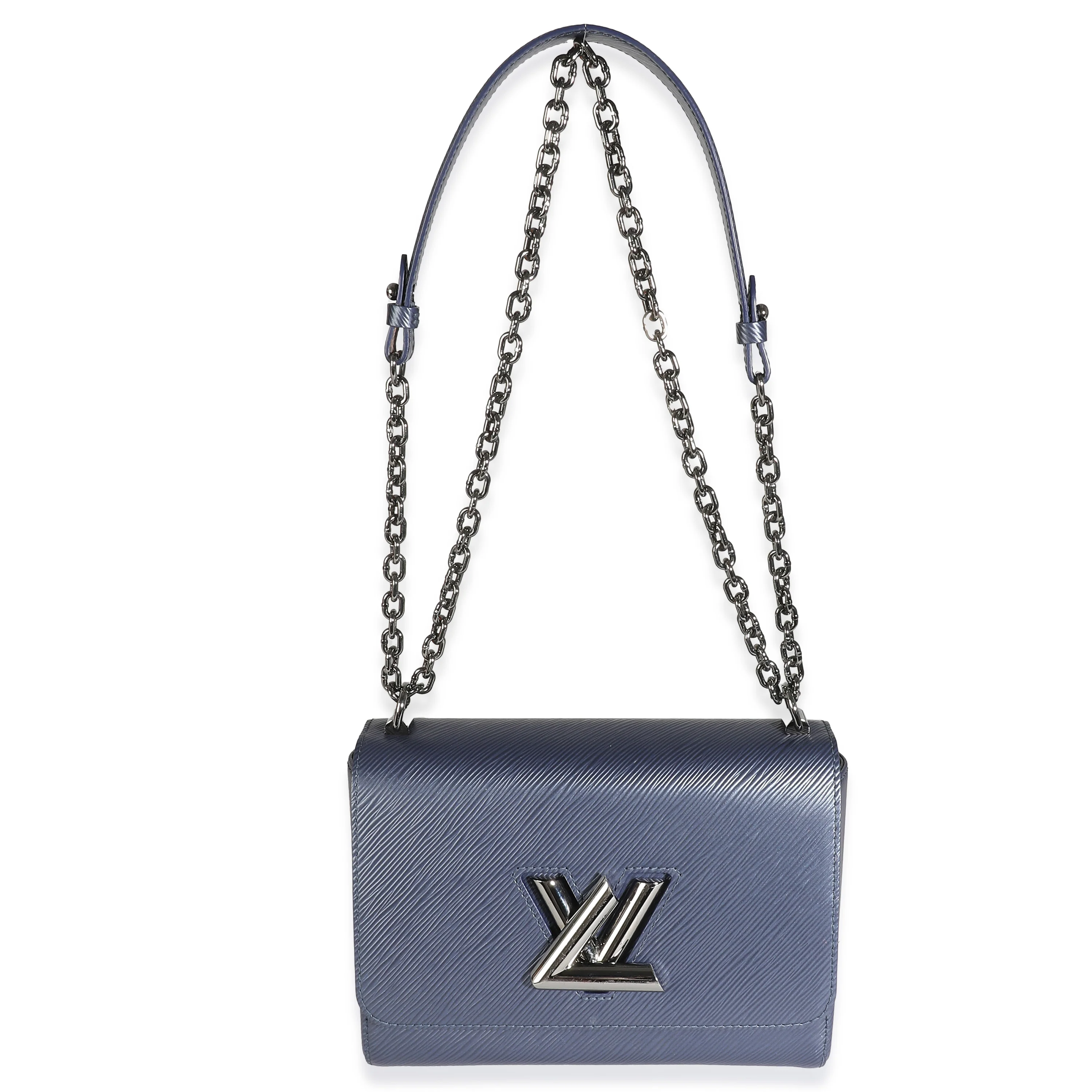 Louis Vuitton Navy Epi Twist MM - Image 7
